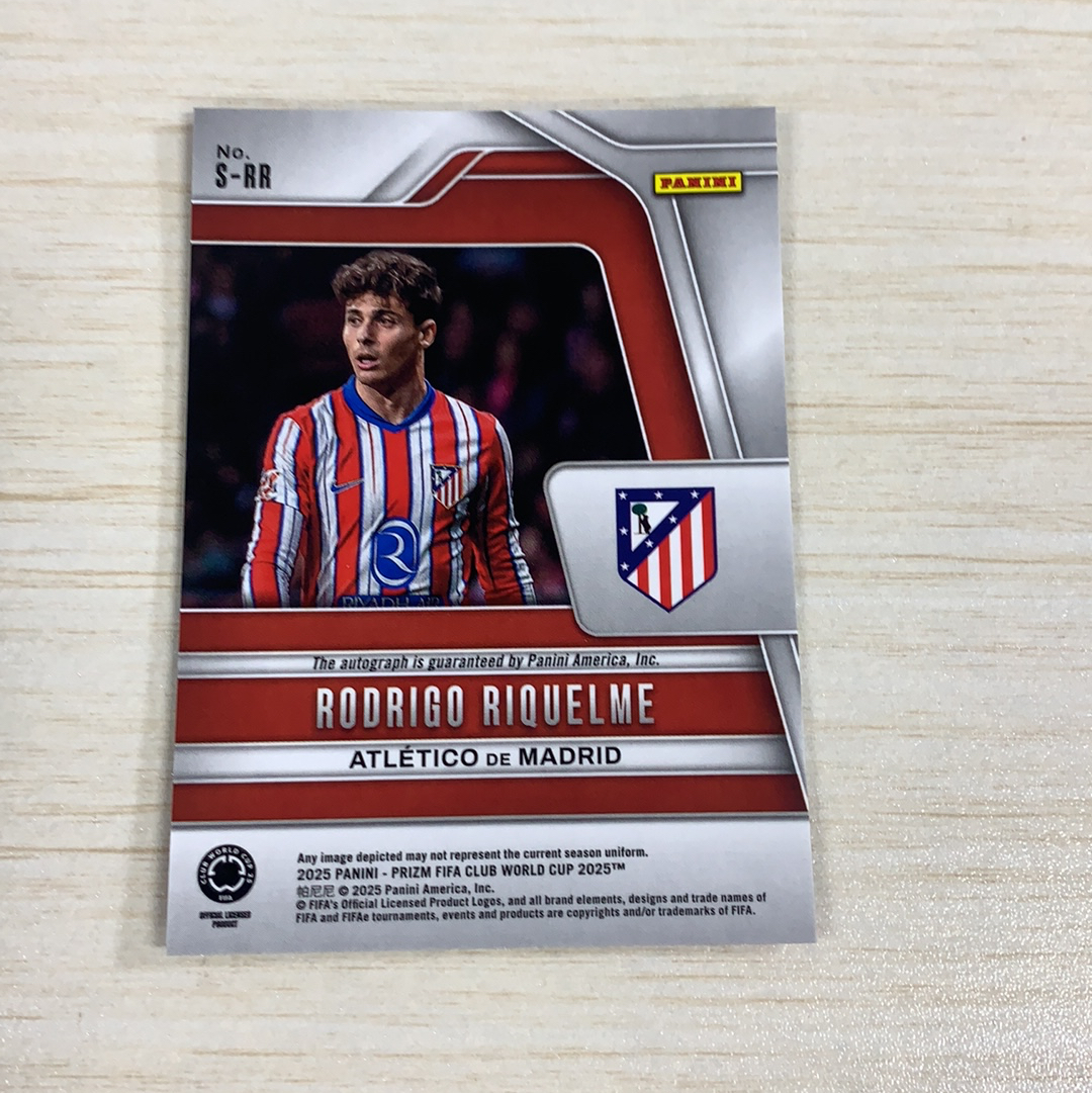 【小牛代拍】2025 Panini Prizm Rodrigo Riquelme 世俱杯 马竞 罗德里戈 里克尔梅 签字 卡品如图(一哥)