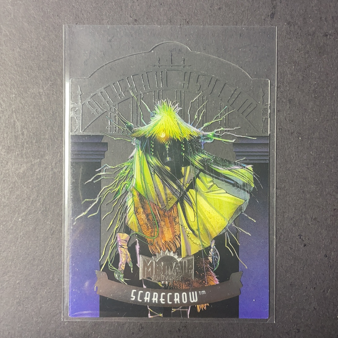 2025 SkyBox DC Universe Metal Batman 稻草人 阿卡姆疯人院透明胶片特卡 序号AA-20 2025 Skybox DC Metal元年蝙蝠侠系列