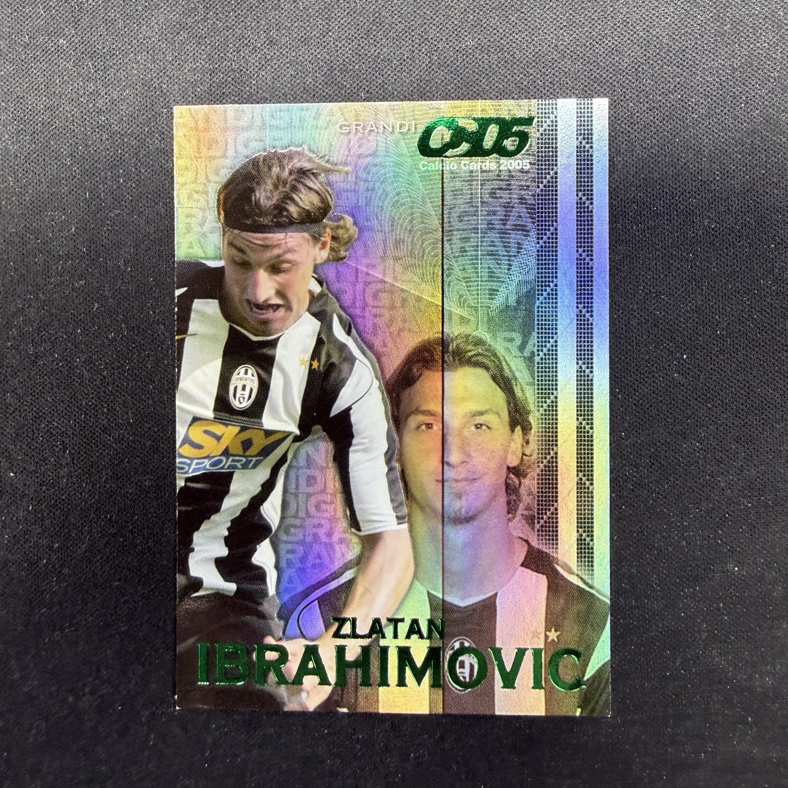 2005 Panini CALCIO Zlatan Ibrahimovic 【SC拍卖】意甲 伊布拉希莫维奇 伊布 尤文图斯 折射 经典老卡 收藏必备(小樽之恋)