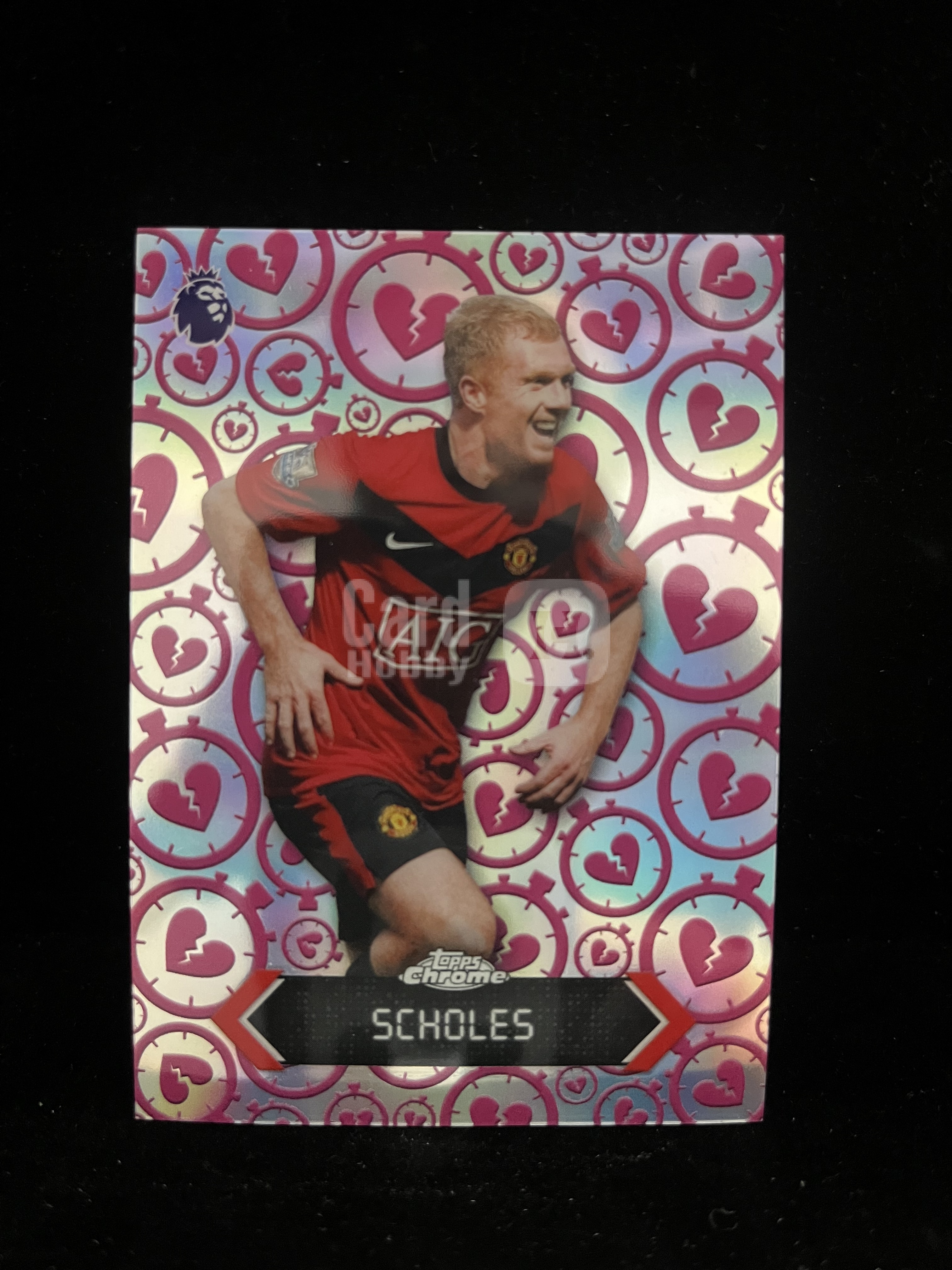 免费代拍 2025 Topps Chrome 英超 斯科尔斯 Paul Scholes Heartbreakers 卡品如图#B区397