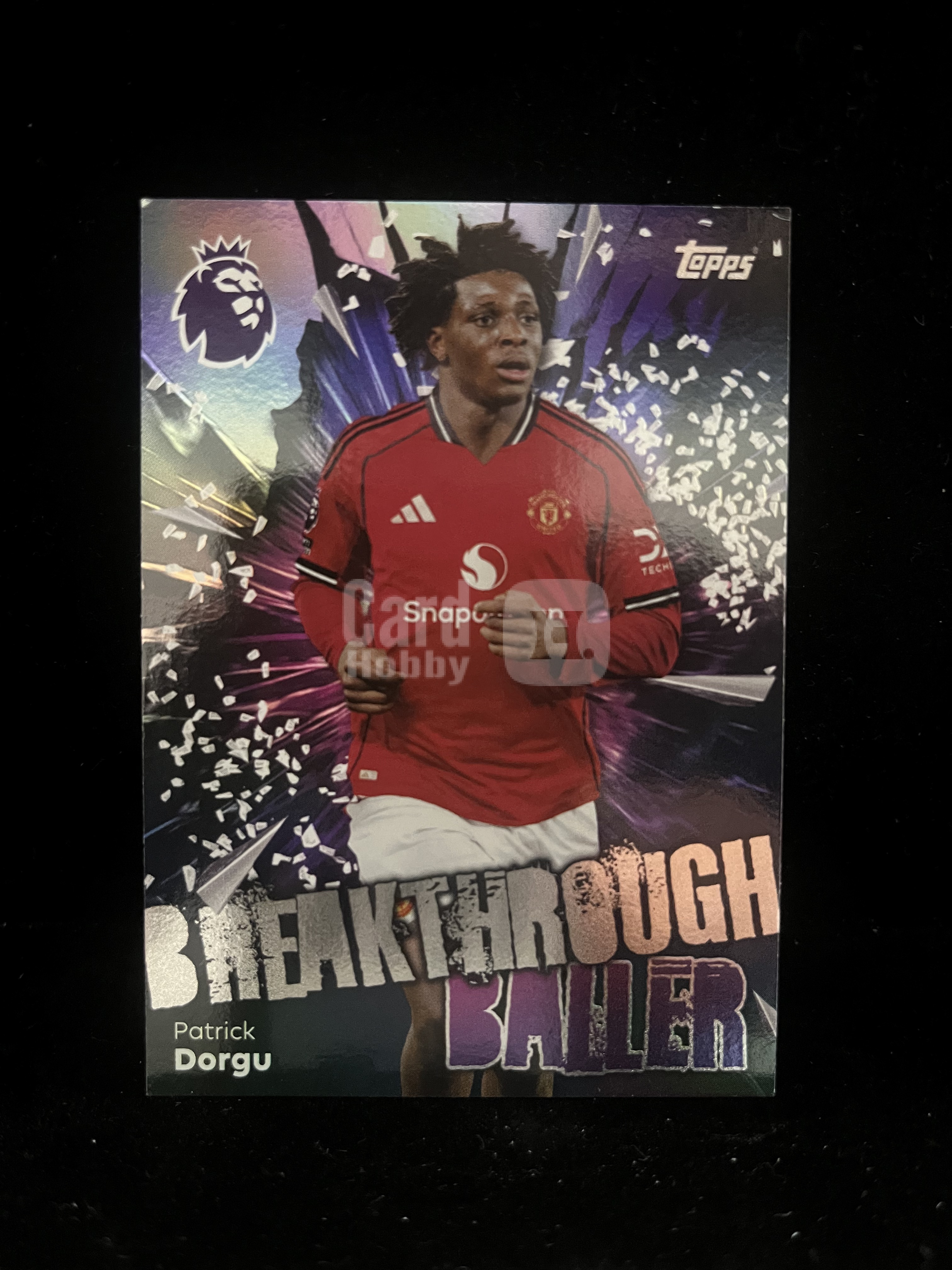 免费代拍 2025 Topps Premier League Breakthrough Baller 英超 多尔古 Patrick Dorgu 折射 卡品如图#A164