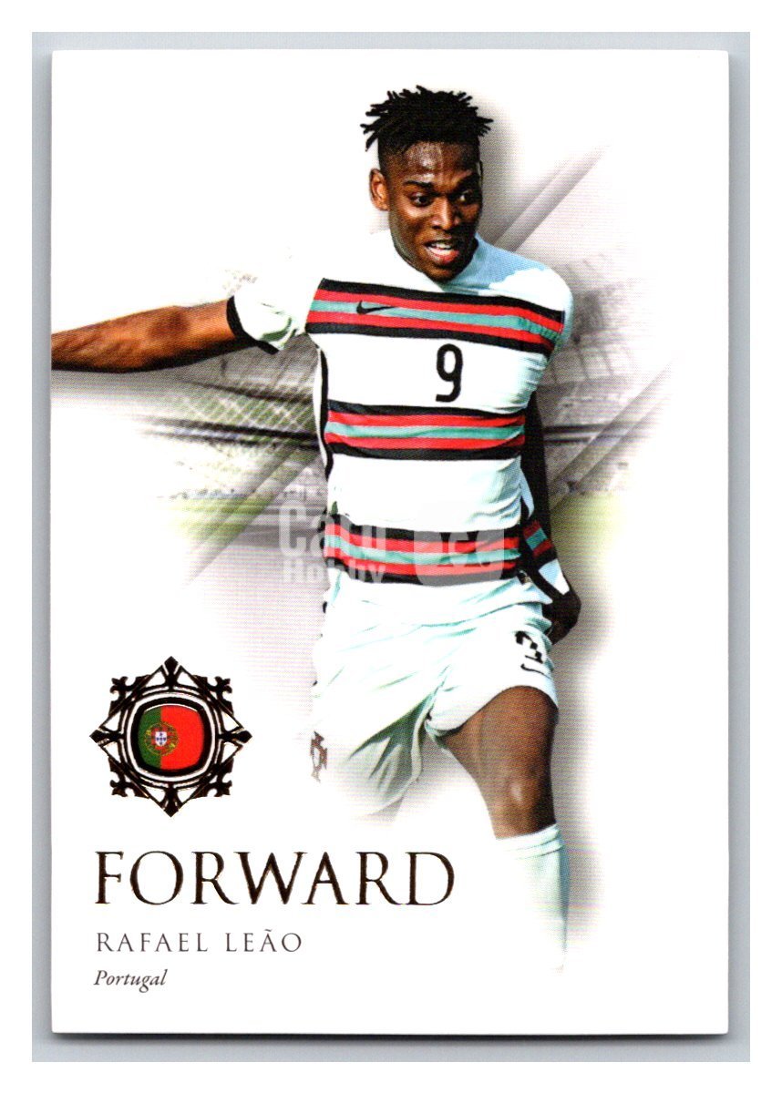 2022 Futera Unique Rafael Leao Futera Unique 莱奥 Rafael Leão 葡萄牙前锋基础卡 No.072 卡品如图
