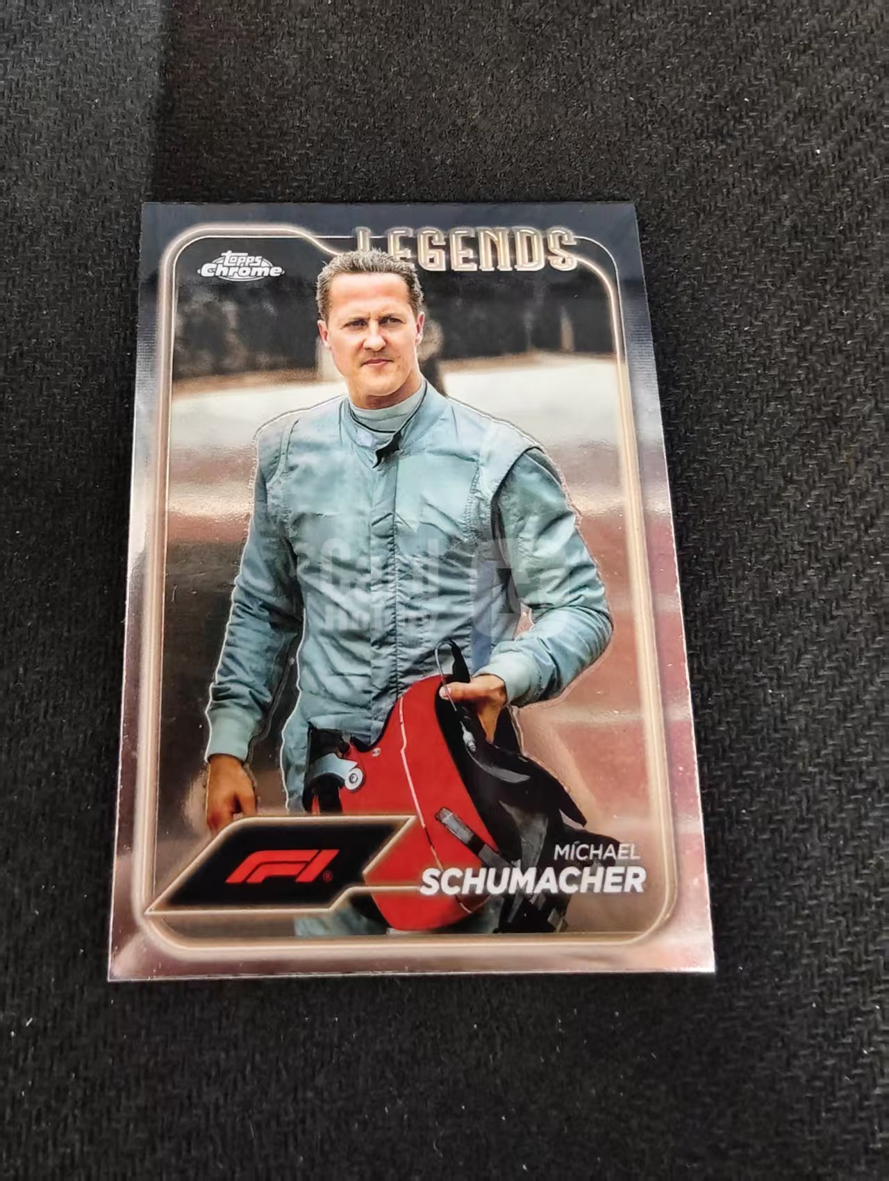 2024 Topps Chrome F1 Michael Schumacher 法拉利 传奇车王 迈克尔 舒马赫 划痕 边角瑕疵 #197