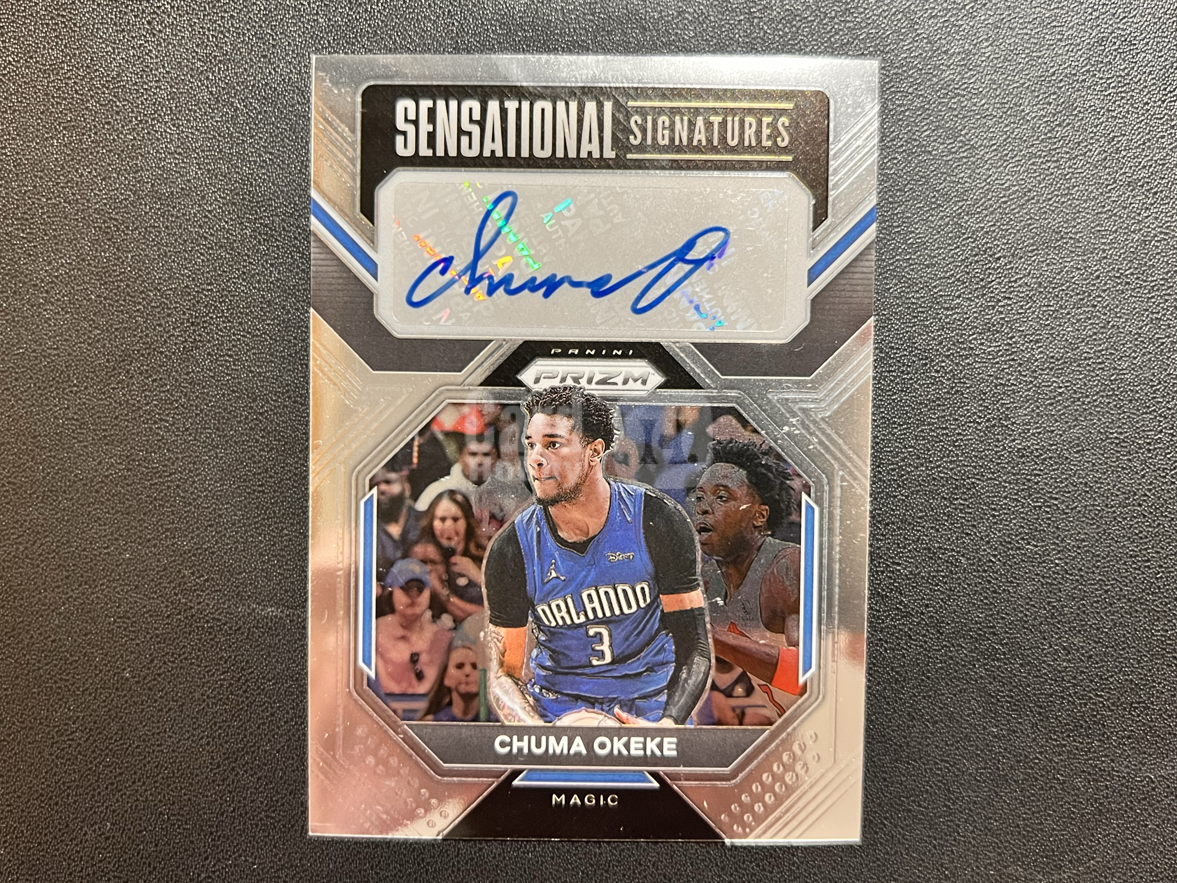 2022-23 Panini Prizm Chuma Okeke PZ 魔术 丘马奥基基 签字 SS签 收藏必备【亮