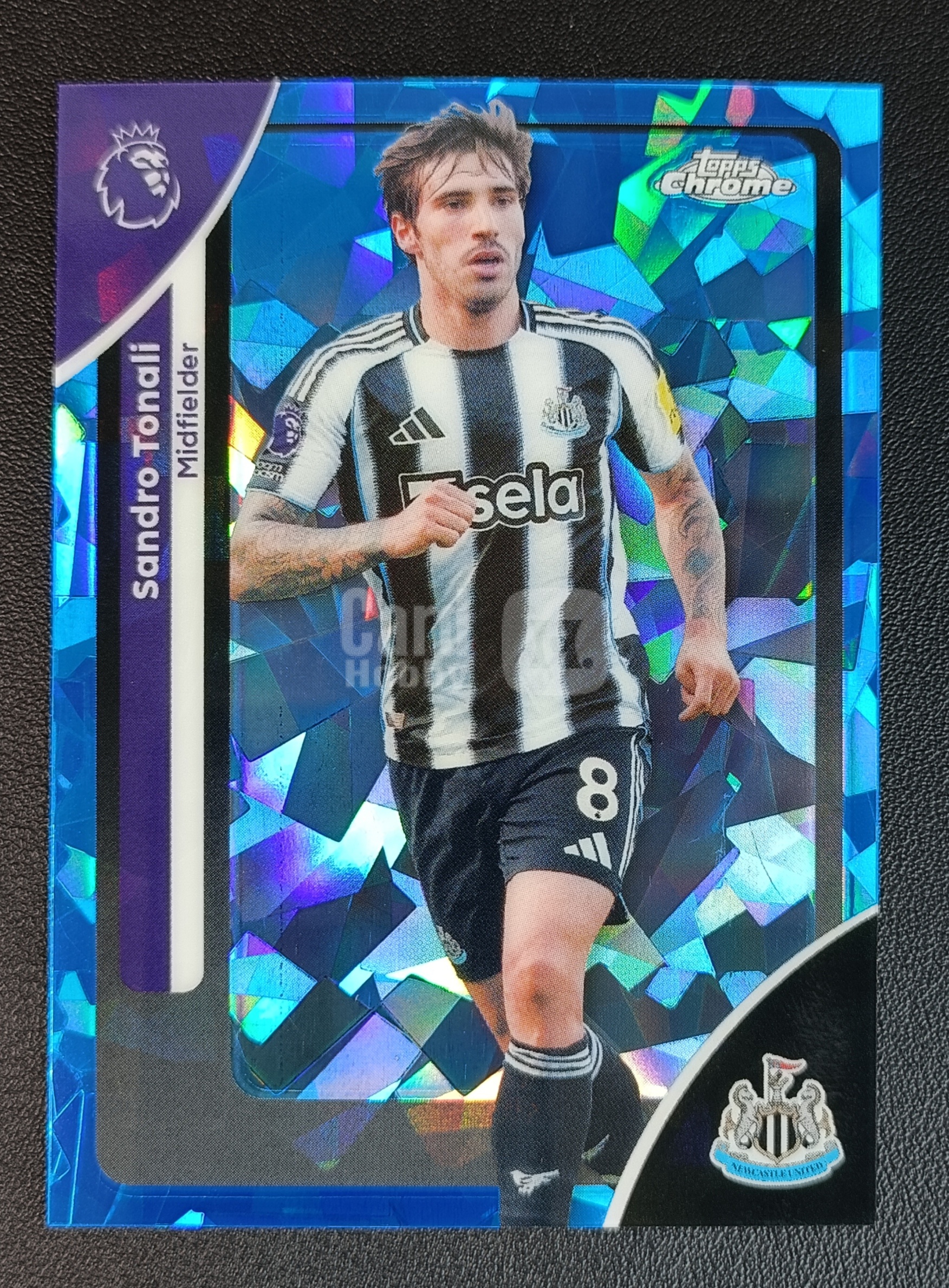2026 Topps Chrome Sandro Tonali 元年 英超 TC 托纳利 纽卡 意大利 蓝宝石 碎冰 NEW ITA
