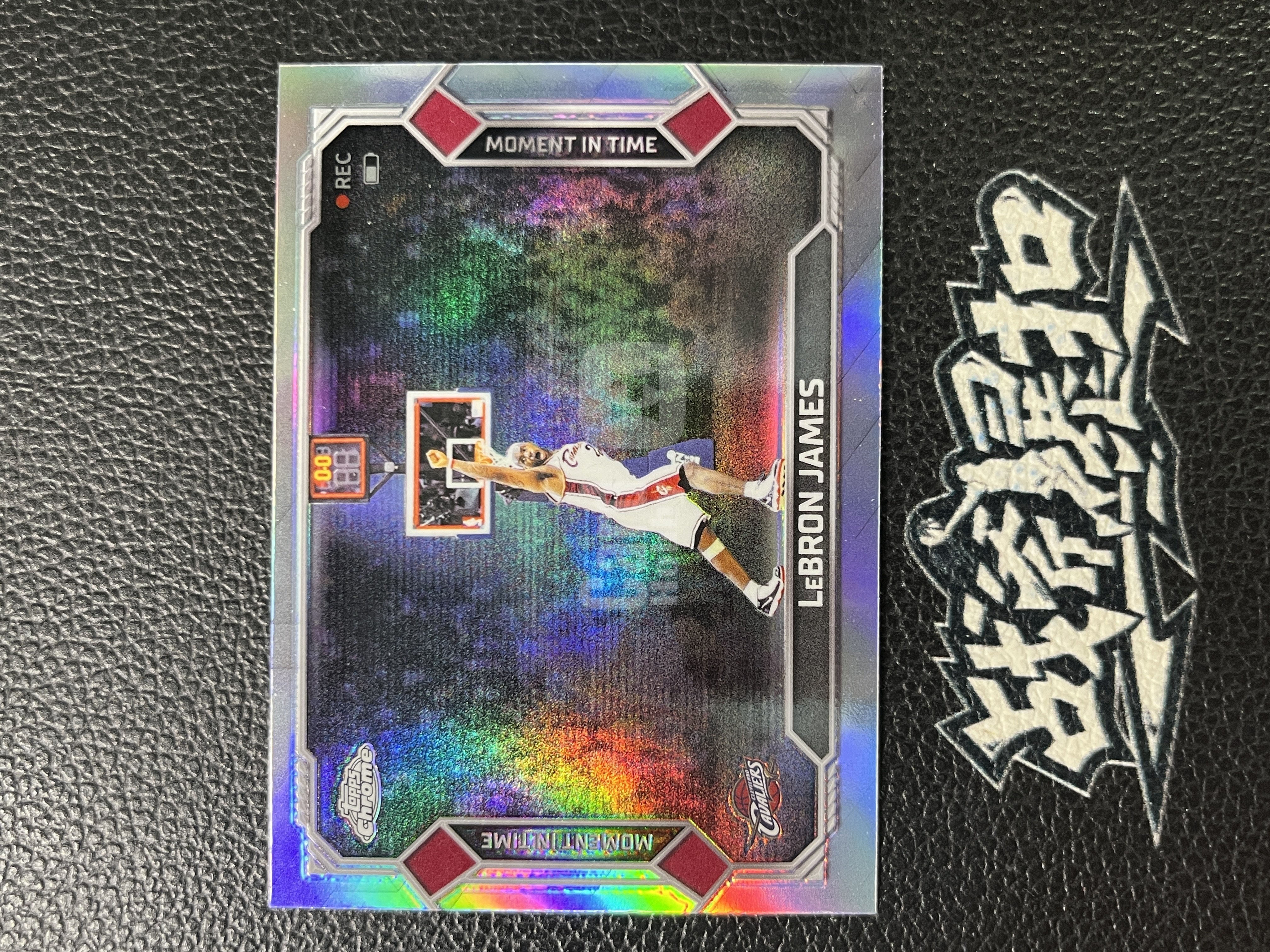 【战斧代卖】2025-26 Topps Chrome Update TCU Lebron James 勒布朗 詹姆斯 骑士 银折 Moment in Time 时刻特卡 老詹 小皇帝 历史得分王 湖人 折射 瑕疵如图｜战斧槟榔E1