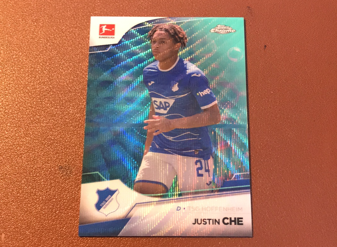 2023 Topps Chrome Justin Che 贾斯丁 275编 卡品如图 一天一快递不累计M500