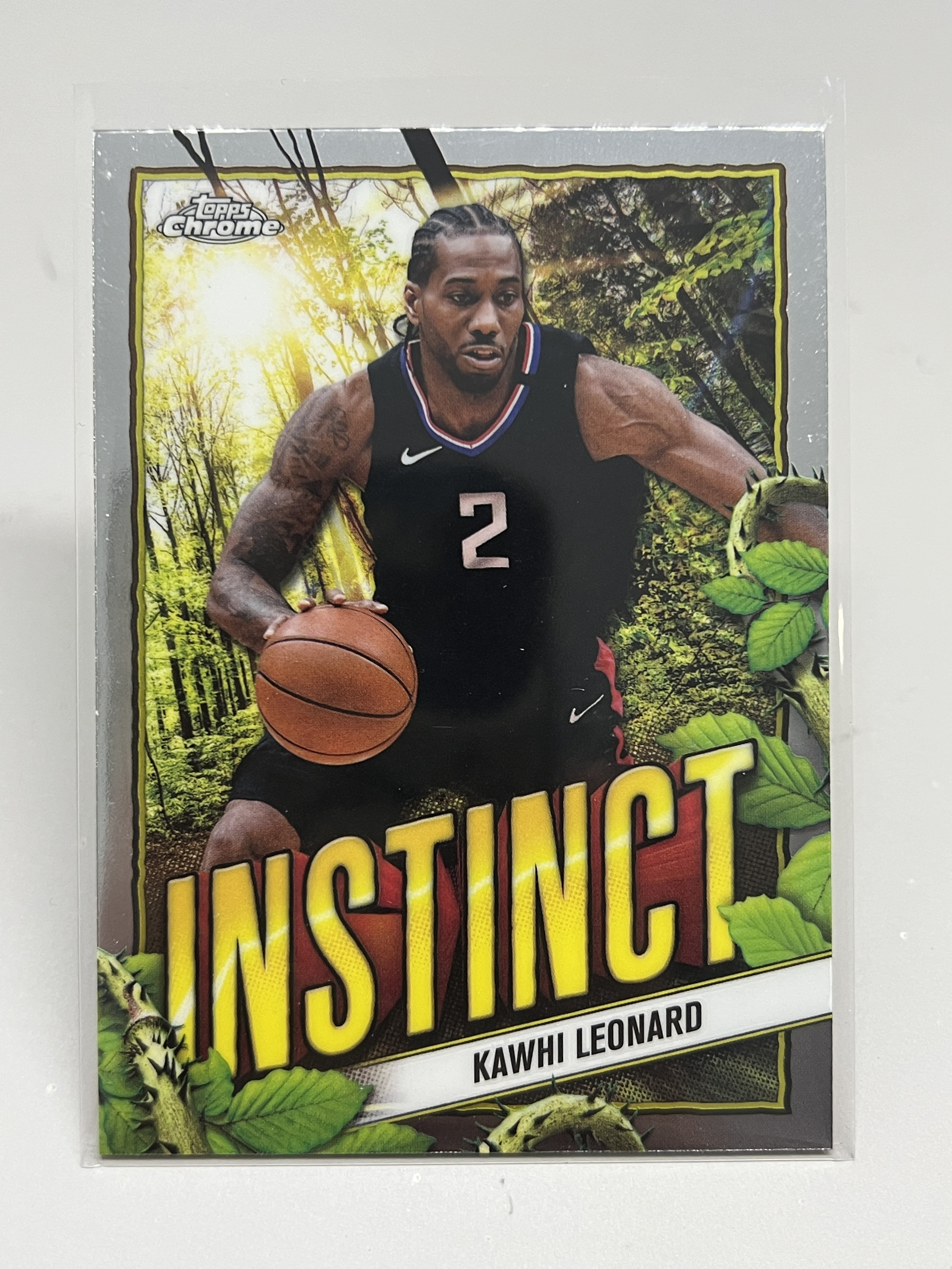 2025 Topps Chrome Kawhi Leonard【挂机拍卖】科怀·伦纳德 Instinct 特卡 死亡缠绕 卡哇伊 #3 收藏 投资 卡品如图