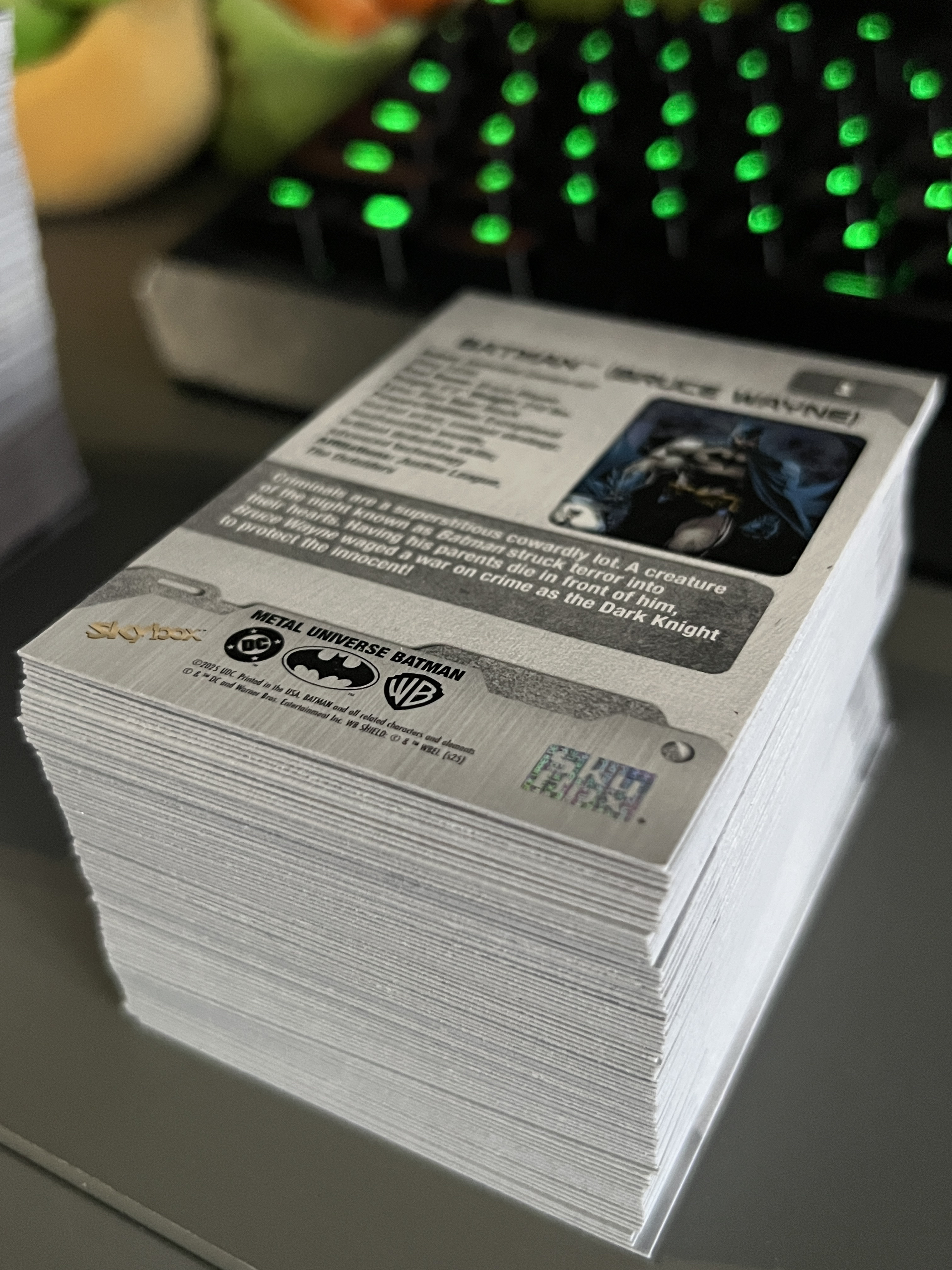 2025 Skybox Metal Universe Batman DC 蝙蝠侠 金属宇宙 普卡 Base【87张 不重复】凑套收藏必备