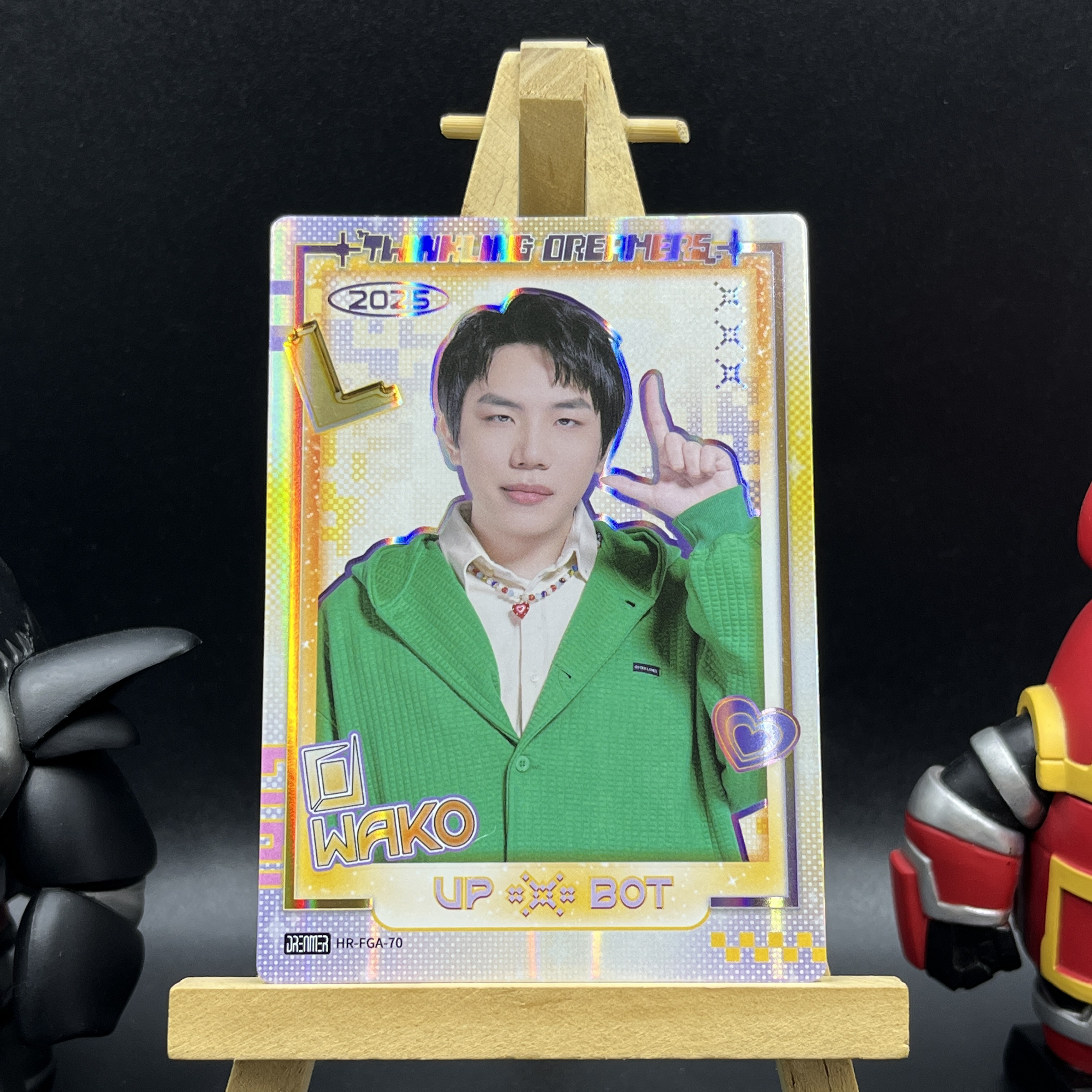 【KabuDa不累计】2025 Buffun 不凡玩品 英雄联盟 星火逐梦 LPL 选手卡 UP Wako 人生四格特卡 白