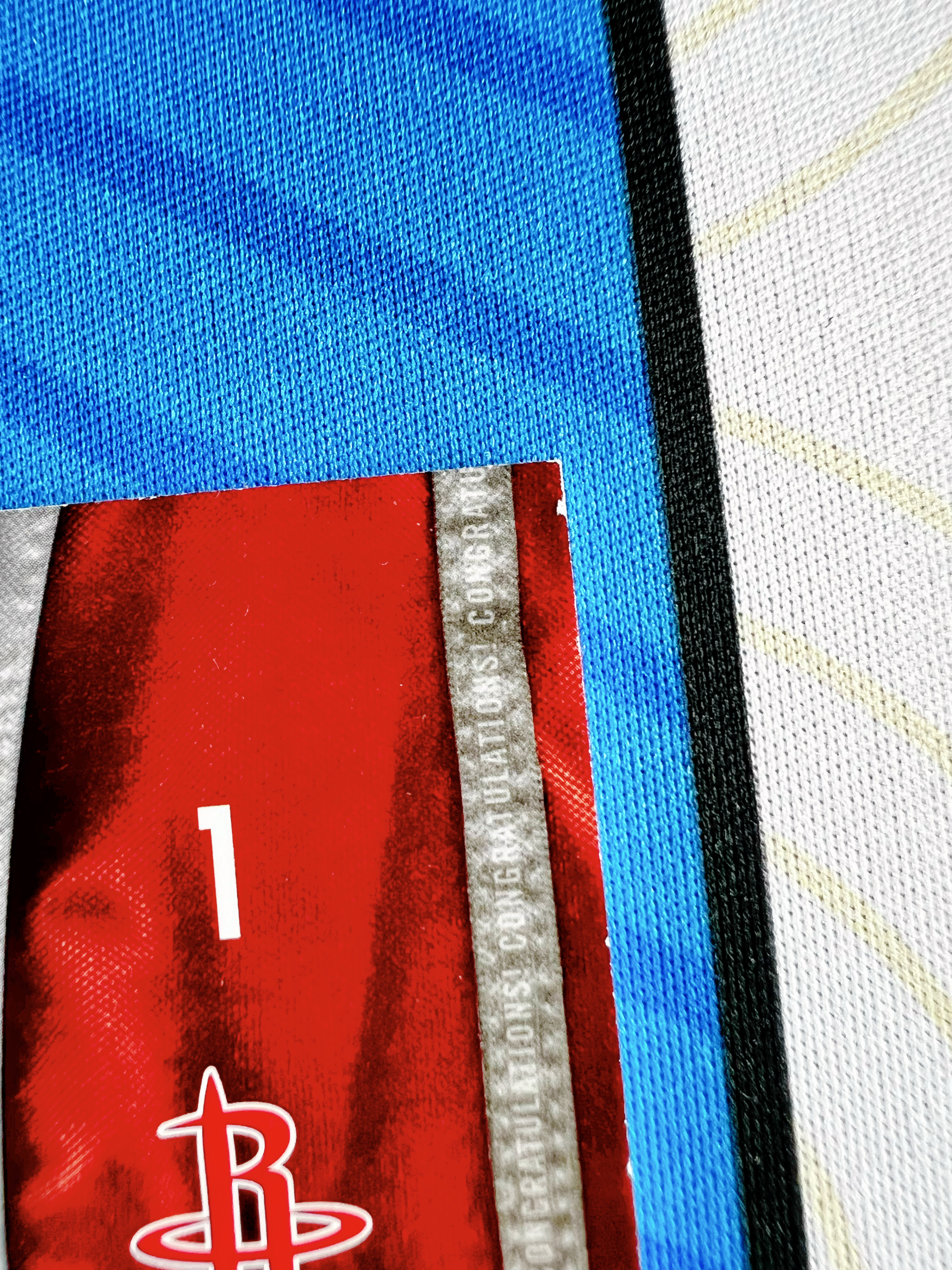 【顶尖卡社】2009-10 Upper Deck UD Tracy McGrady 特雷西麦克格雷迪 泰肖恩普林斯 UD 双人亲穿 球衣 物料 活塞 火箭 麦迪 小王子 详情看描述 瑕疵如图【陌上】