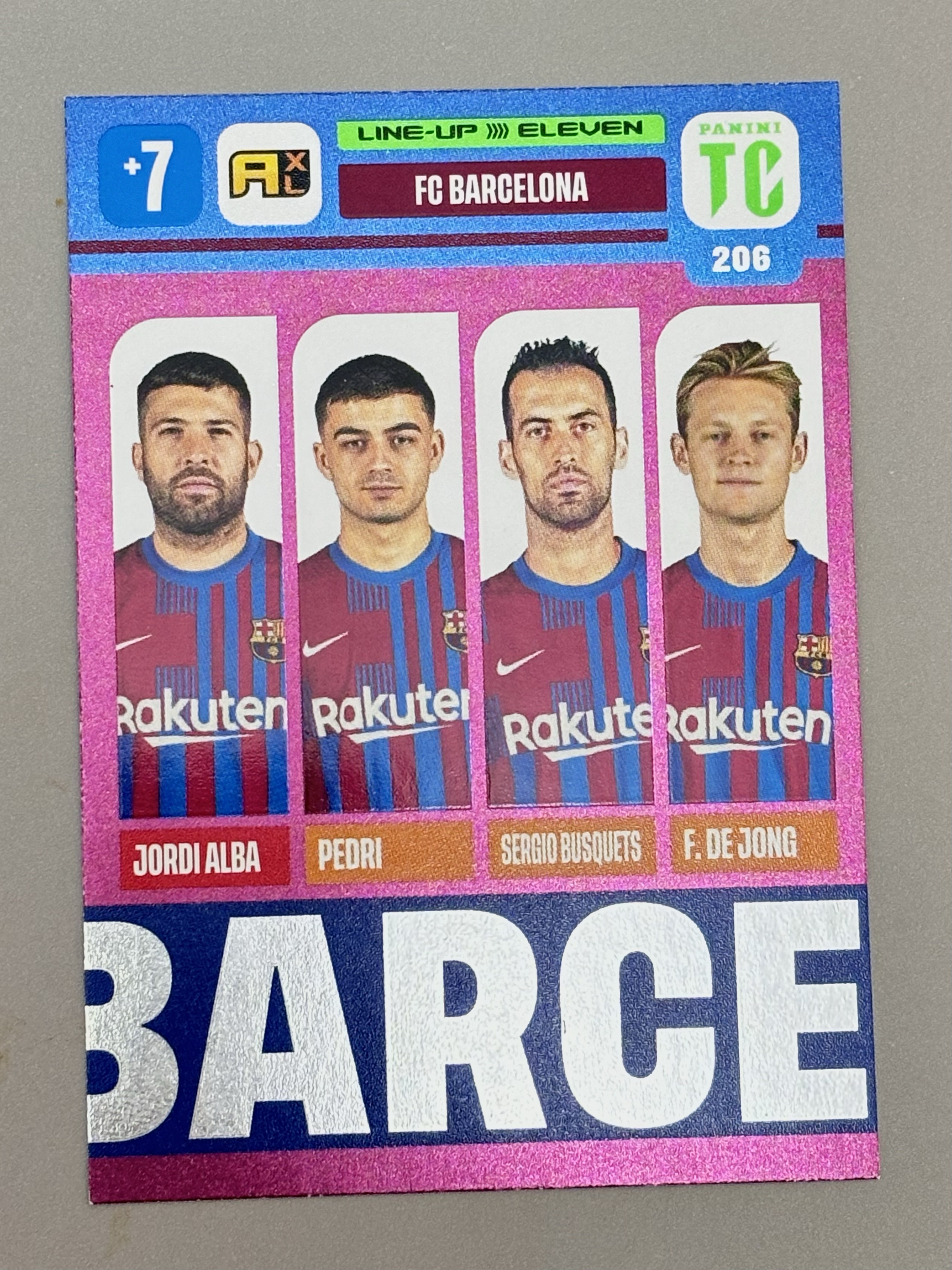 【可累计】 2022 Panini Top Class 阿拉巴 佩德里 德容 巴萨 巴塞罗那 多人 凑套 TC系列 卡品如图 #C1