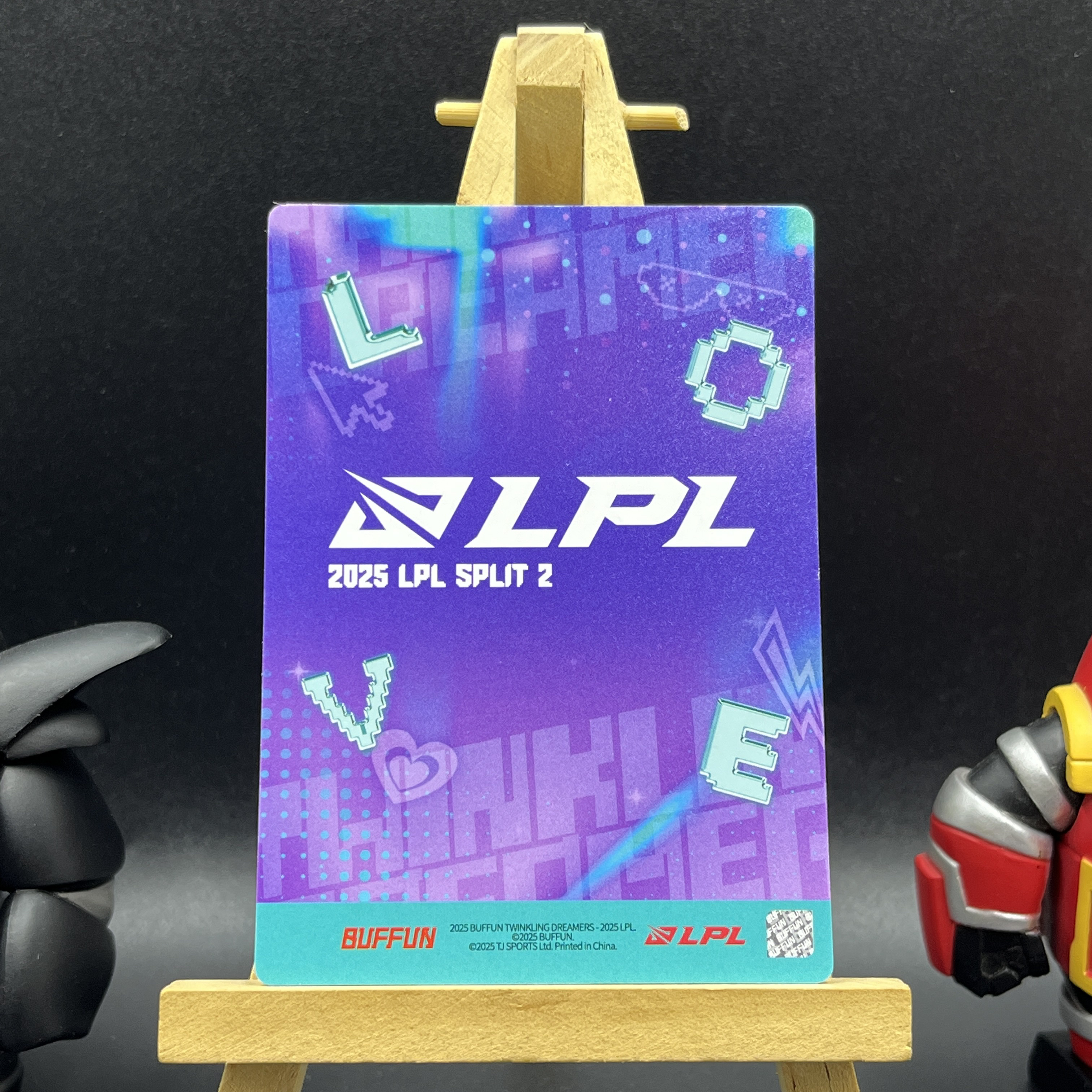 【KabuDa不累计】2025 Buffun 不凡玩品 英雄联盟 星火逐梦 LPL 选手卡 AL Shanks 人生四格特卡 鹬华