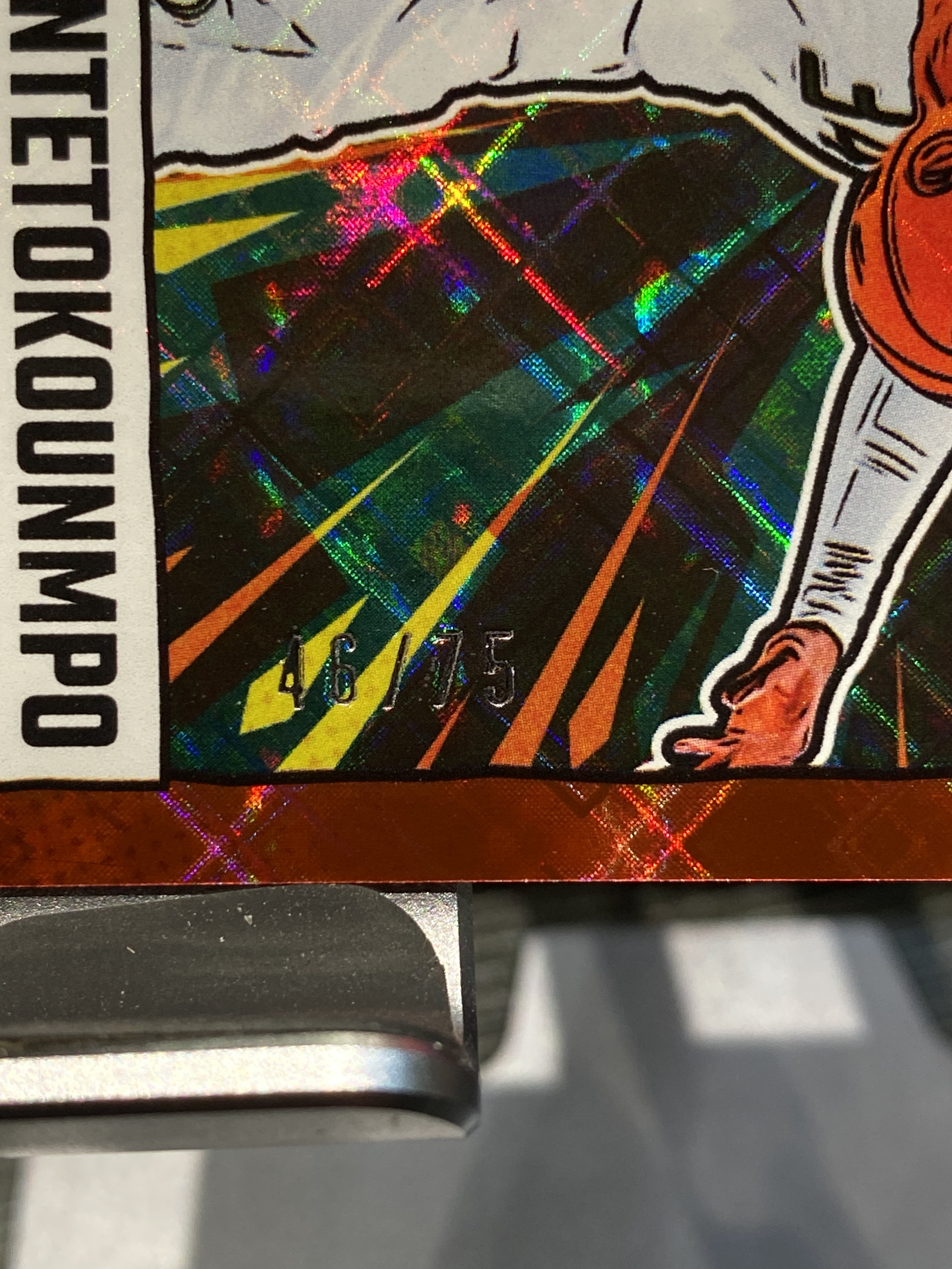 2024-25 【靓星代拍】 Donruss Antetokounmpo Marvels 杜蕾斯 46/75编红钻石折 扬尼斯阿德托昆博 漫威特卡 字母哥 雄鹿 金平行 卡品如图 专收凑套必备 #火