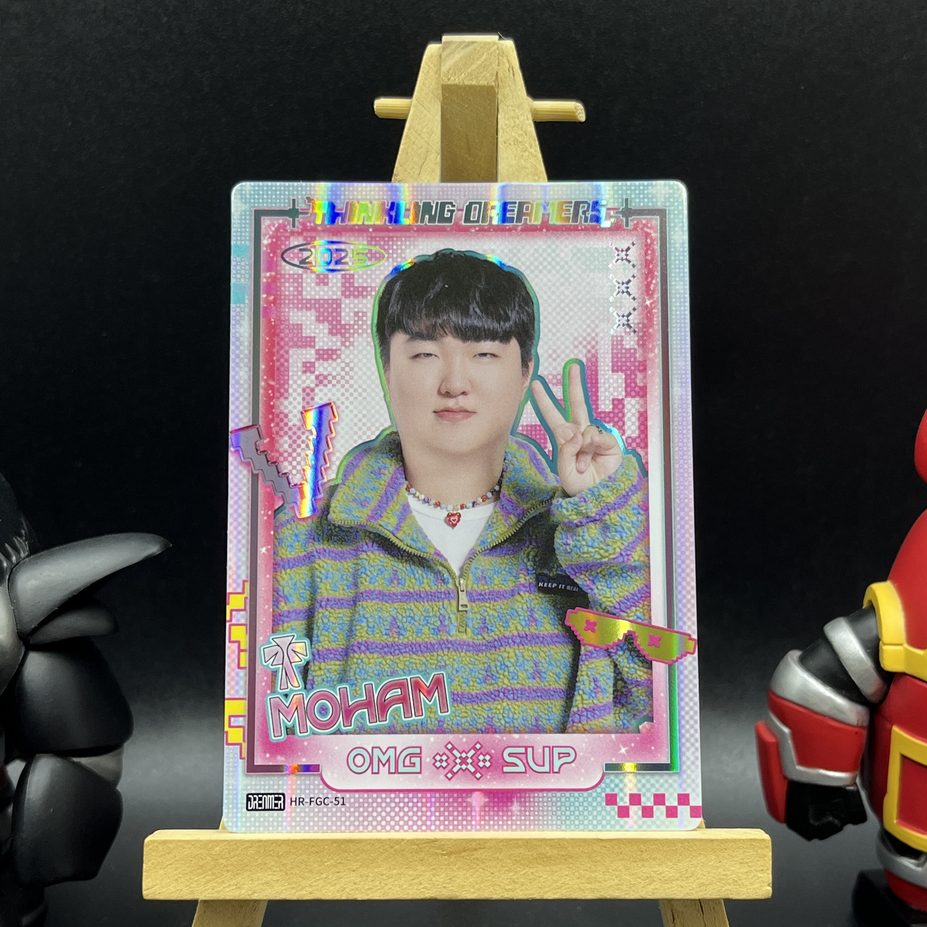 【KabuDa不累计】2025 Buffun 不凡玩品 英雄联盟 星火逐梦 LPL 选手卡 OMG Moham 人生四格特卡 白