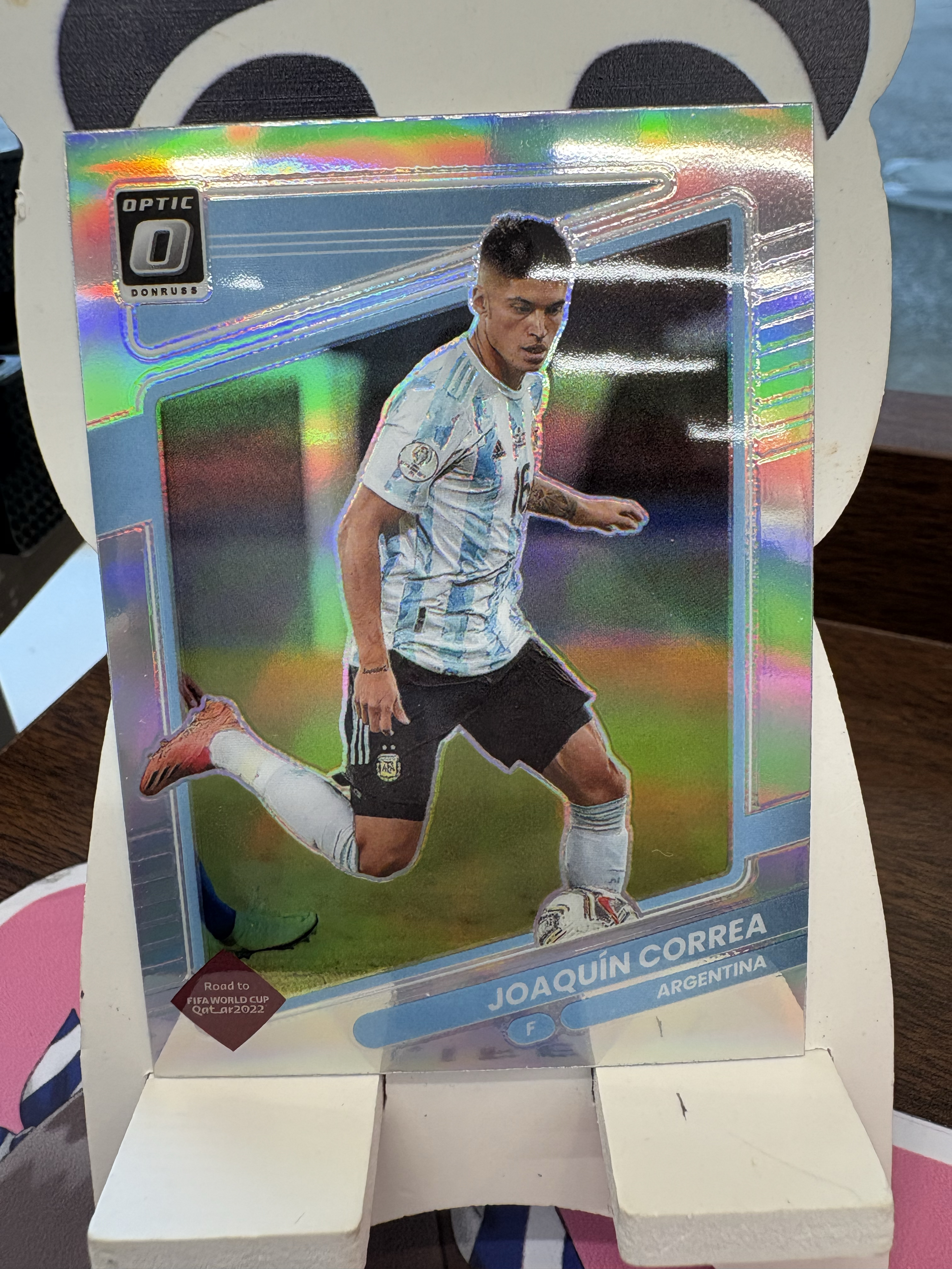 2021-22 Panini Contenders Optic Ángel Correa 世界杯 银折射 阿根廷 华金科雷亚