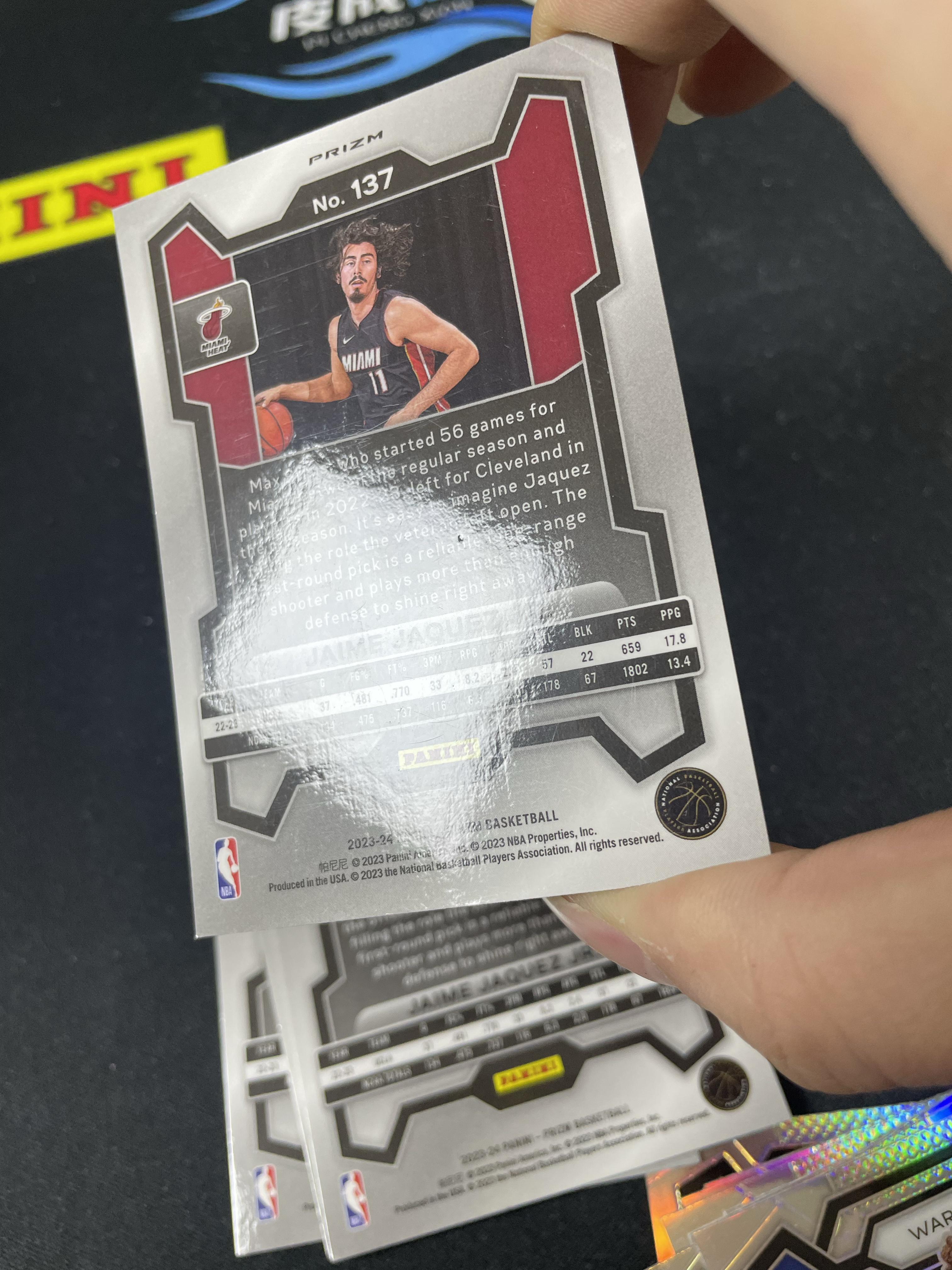 【皮成仙拍卖 统一手续费6%】 PANINI 23-24 PRIZM 热火 小海梅哈克斯 新秀 RC 银折 一图打包 瑕疵如图 凑套必备 值得收藏【只发顺丰】柱子126