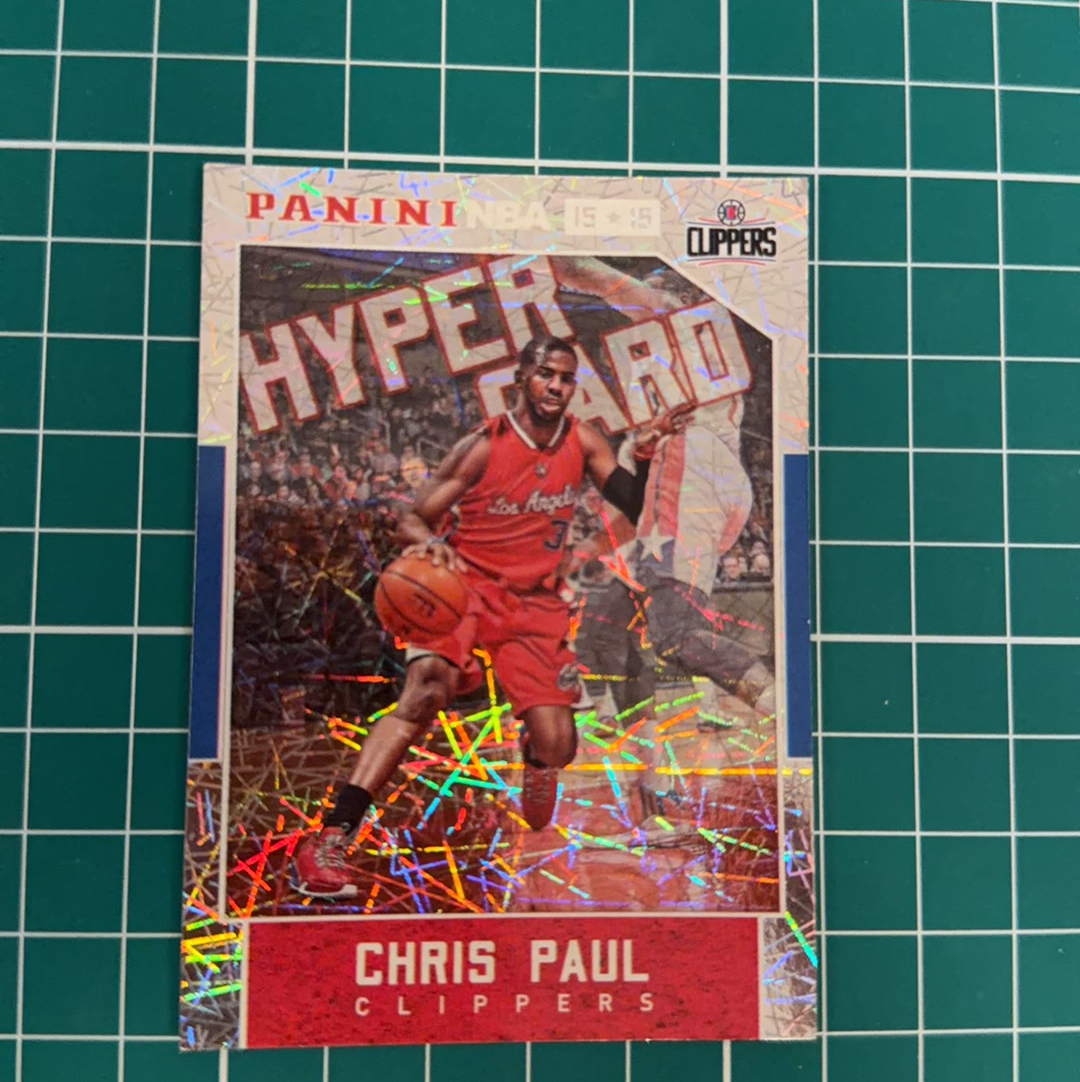 2015-16 Panini Americana Chris Paul S.p.a. 克里斯保罗 CP3 烟花折射 折射特卡 精美选图 多年老卡 绝版卡 稀有大比例 压痕