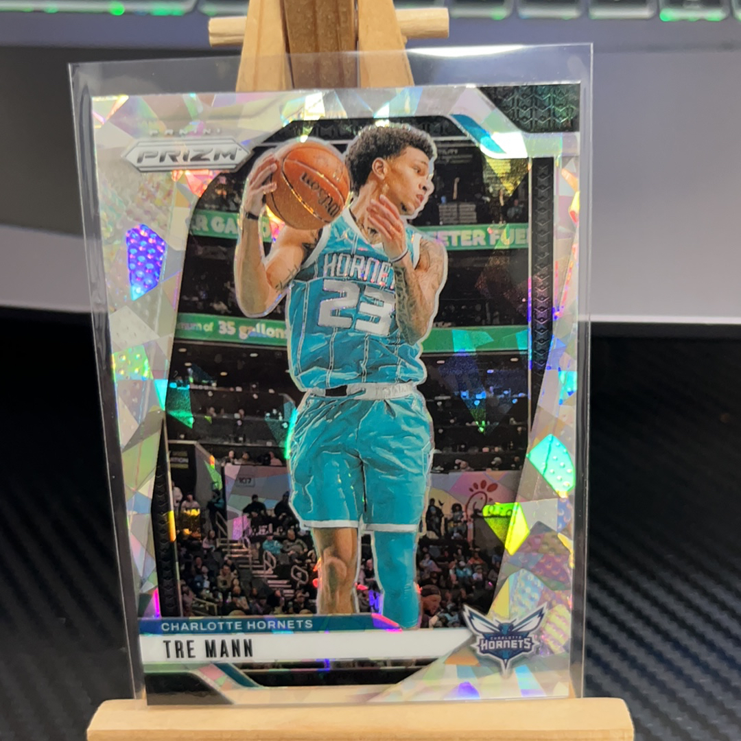 2024-25 Panini Prizm Tre Mann 特雷 曼恩 黄蜂 银碎冰 银折 折射 prizm系列 pz 卡品如图 凑图必备 值得收藏! 免费代卖!