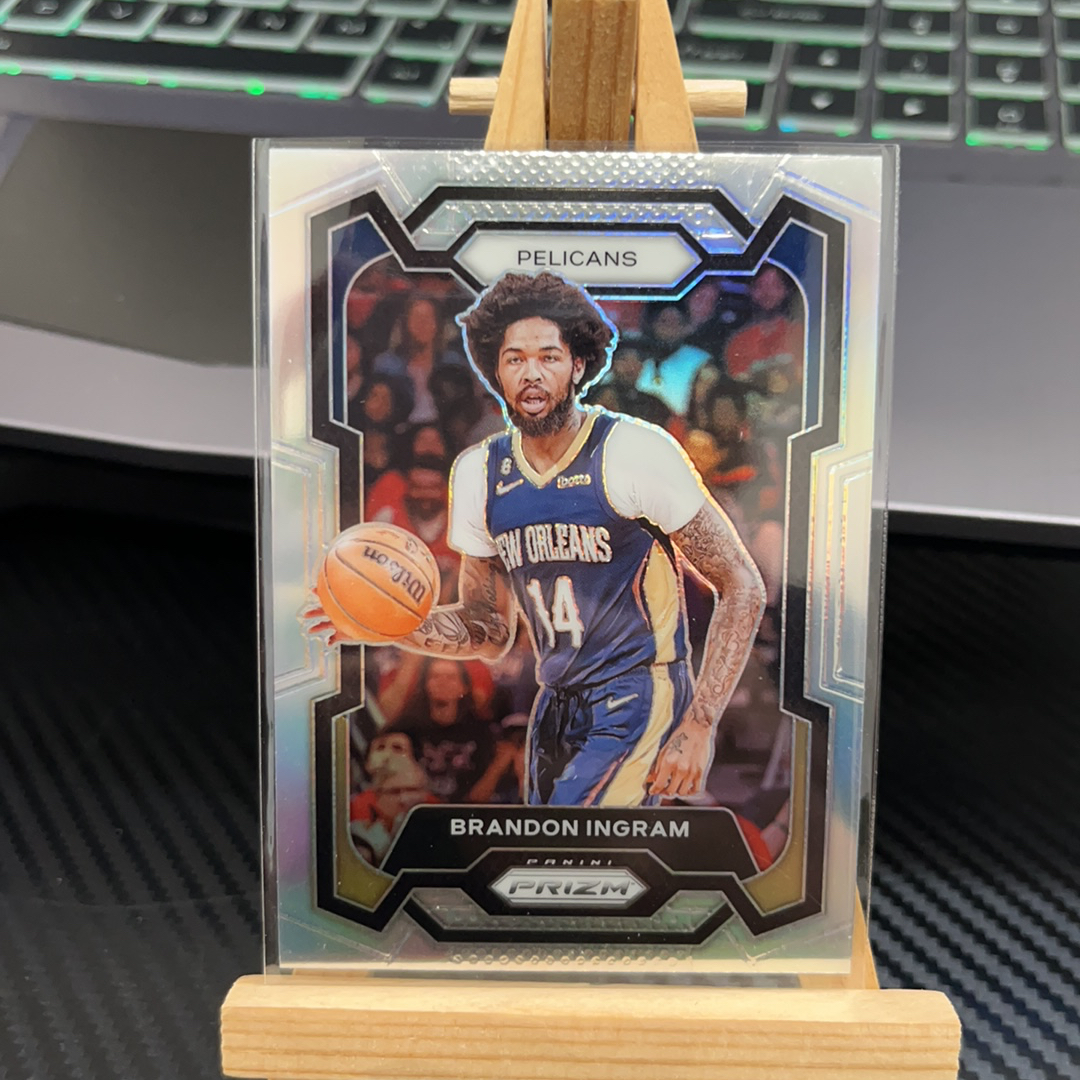 2023-24 Panini Prizm Brandon Ingram 英格拉姆 鹈鹕 银折 折射 prizm系列 pz 卡品如图 凑图必备 值得收藏!免费代卖!