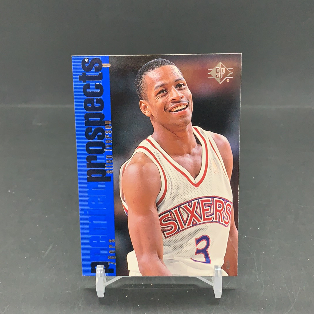 【DC拍卖】11.20. 001 UD SP 高端新秀RC 实卡美如画 名人堂名宿 76人队魂 费城之子 答案 阿伦 艾佛森