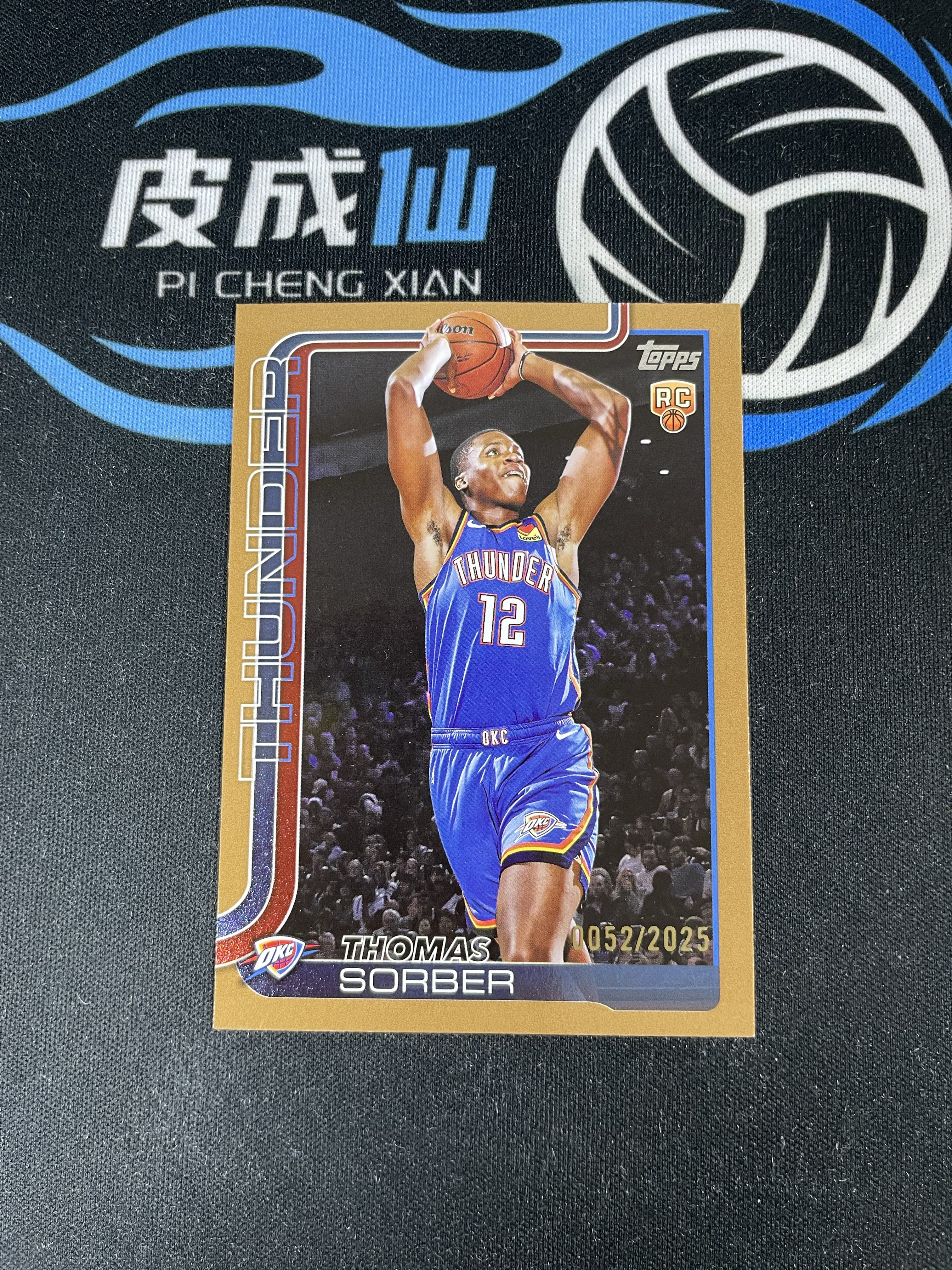 【皮成仙拍卖 统一手续费6%】 2025 TOPPS 雷霆 THOMAS SORBER 托马斯索伯 新秀 RC 年份编 2025编 凑套必备 值得收藏【只发顺丰】kirbybest191