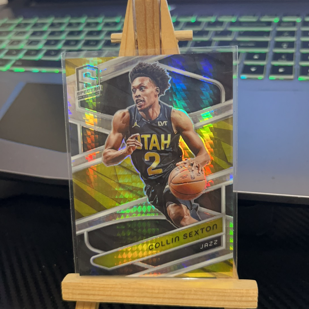 2023-24 Panini Spectra Collin Sexton 科林 塞克斯顿 爵士 折射 光谱 卡品如图 凑图必备 值得收藏