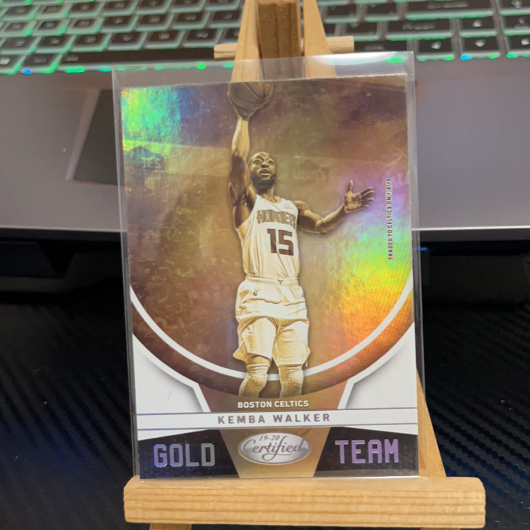 2019-20 Panini Totally Certified Kemba Walker 肯巴 沃克 凯尔特人 折射 特卡 卫生巾系列 卡品如图 凑图必备 值得收藏!免费代卖!