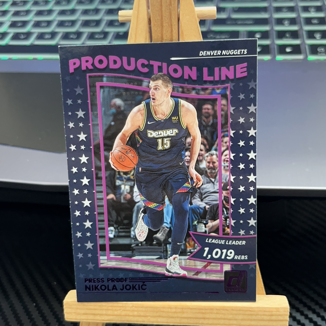 2022-23 Panini Donruss Nikola Jokic 尼古拉 约基奇 特卡 杜蕾斯 掘金 卡品如图 凑图必备 值得收藏!免费代卖!