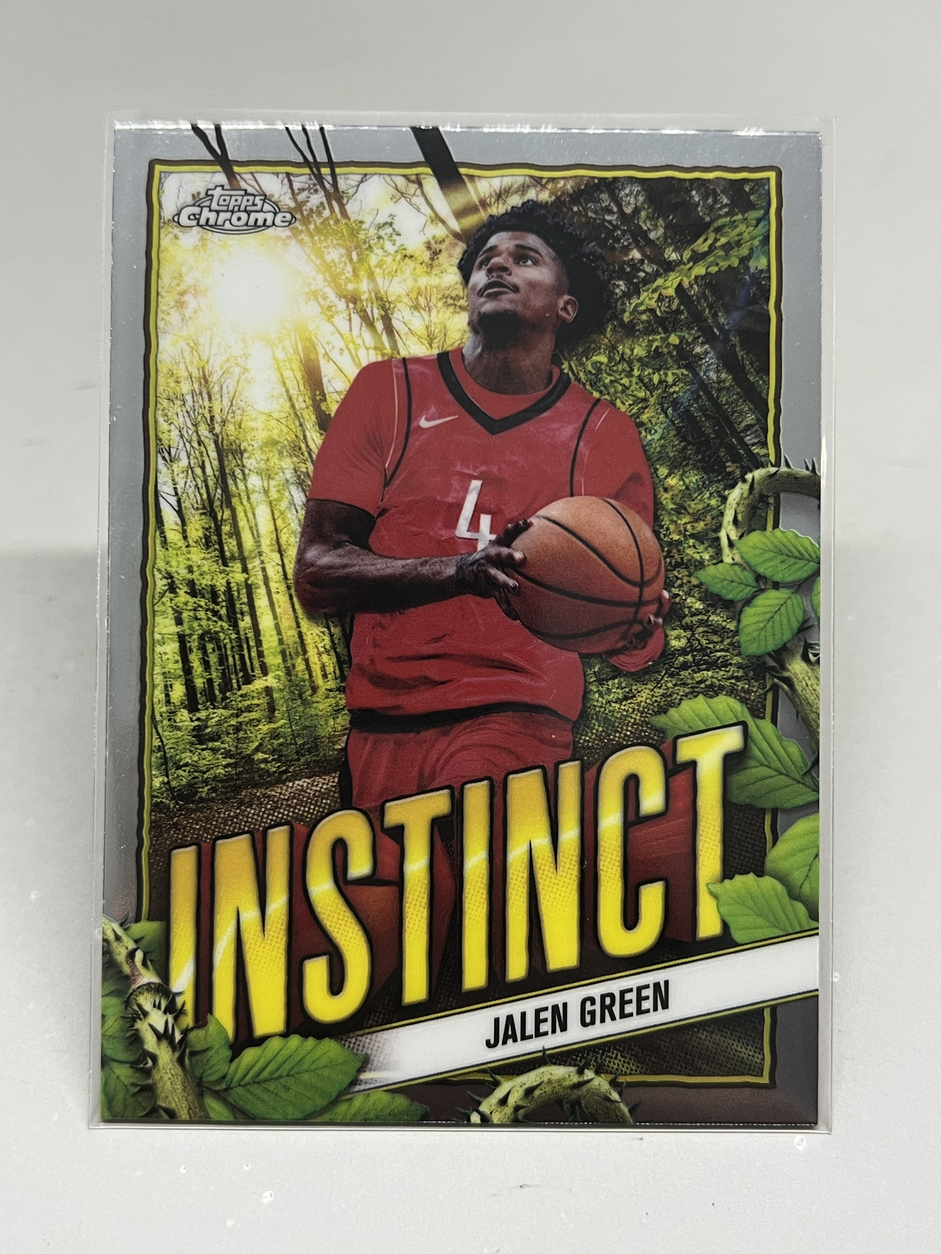 2025 Topps Chrome Jalen Green【挂机拍卖】杰伦·格林 太阳 Instinct 特卡 #17 收藏 凑套 卡品如图
