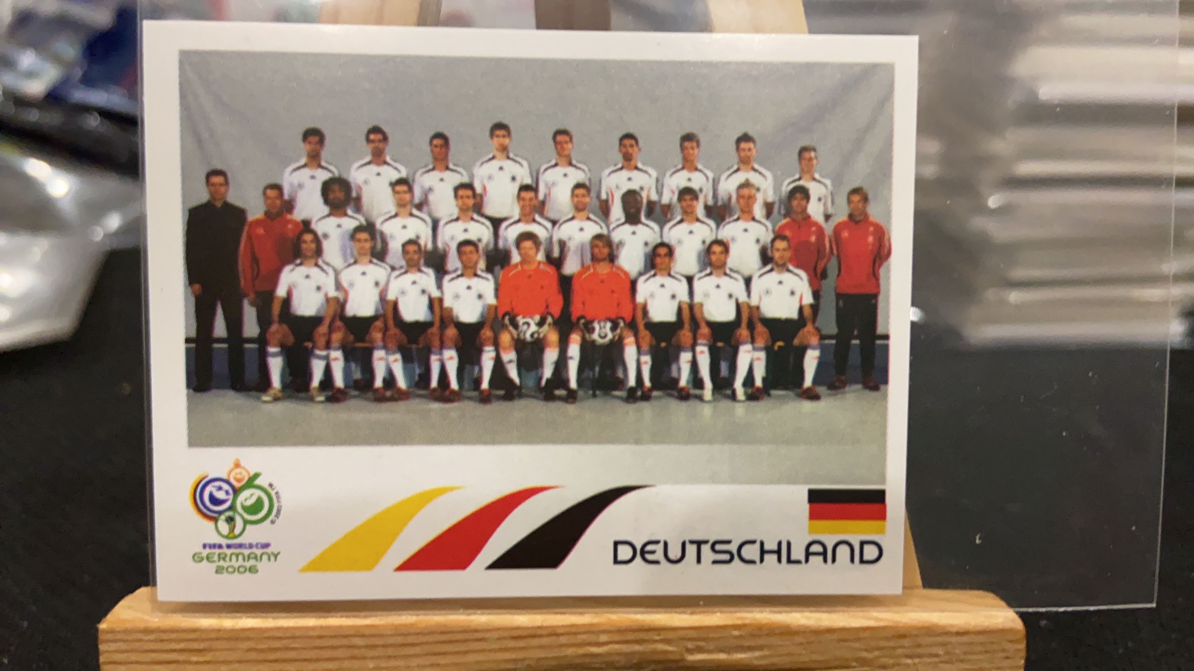 2006 Panini 世界杯 贴纸 【不累计】 德国 全队 全家福 凑套