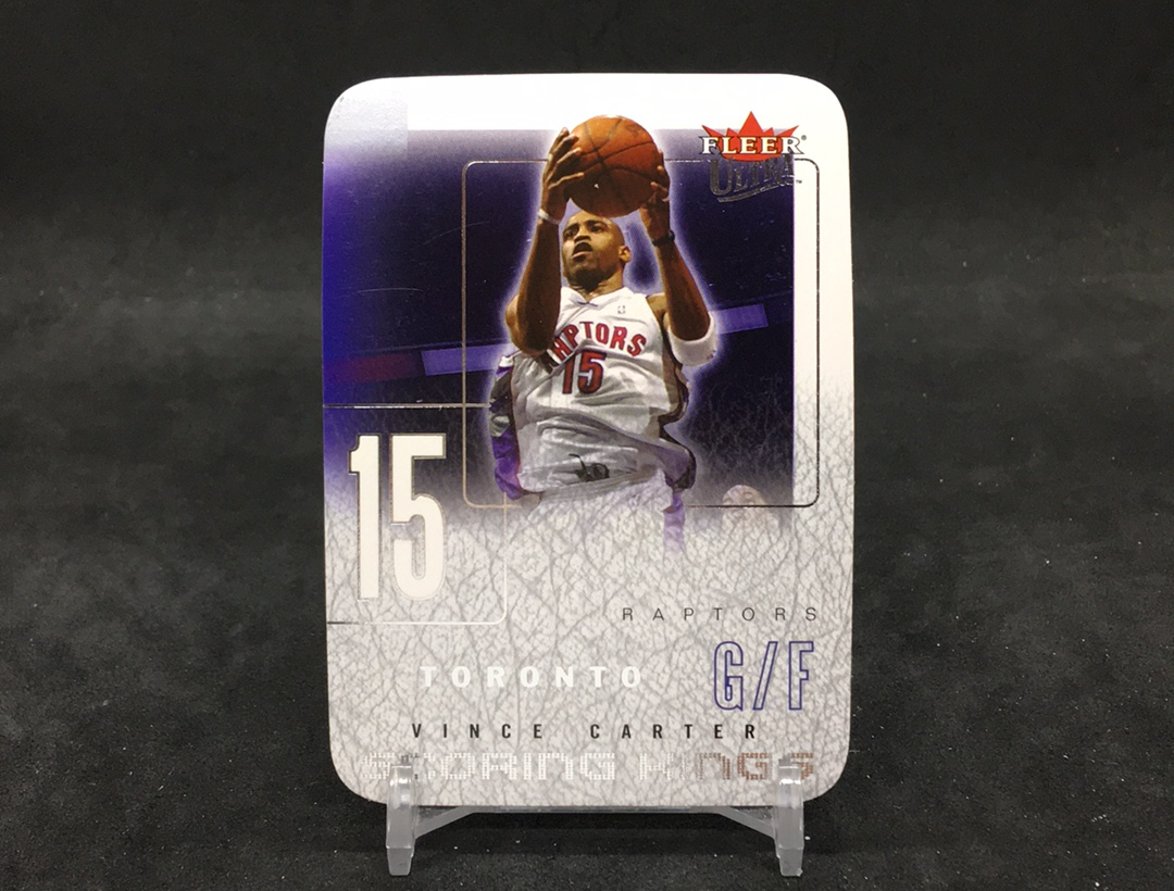 【DC拍卖】11.17 ULTRA 大比例异形切割特卡 经典老特 实卡美如画 四大分卫之一 名人堂巨星 NBA历史最强扣将 半人半神 文斯 卡特 (微瑕)