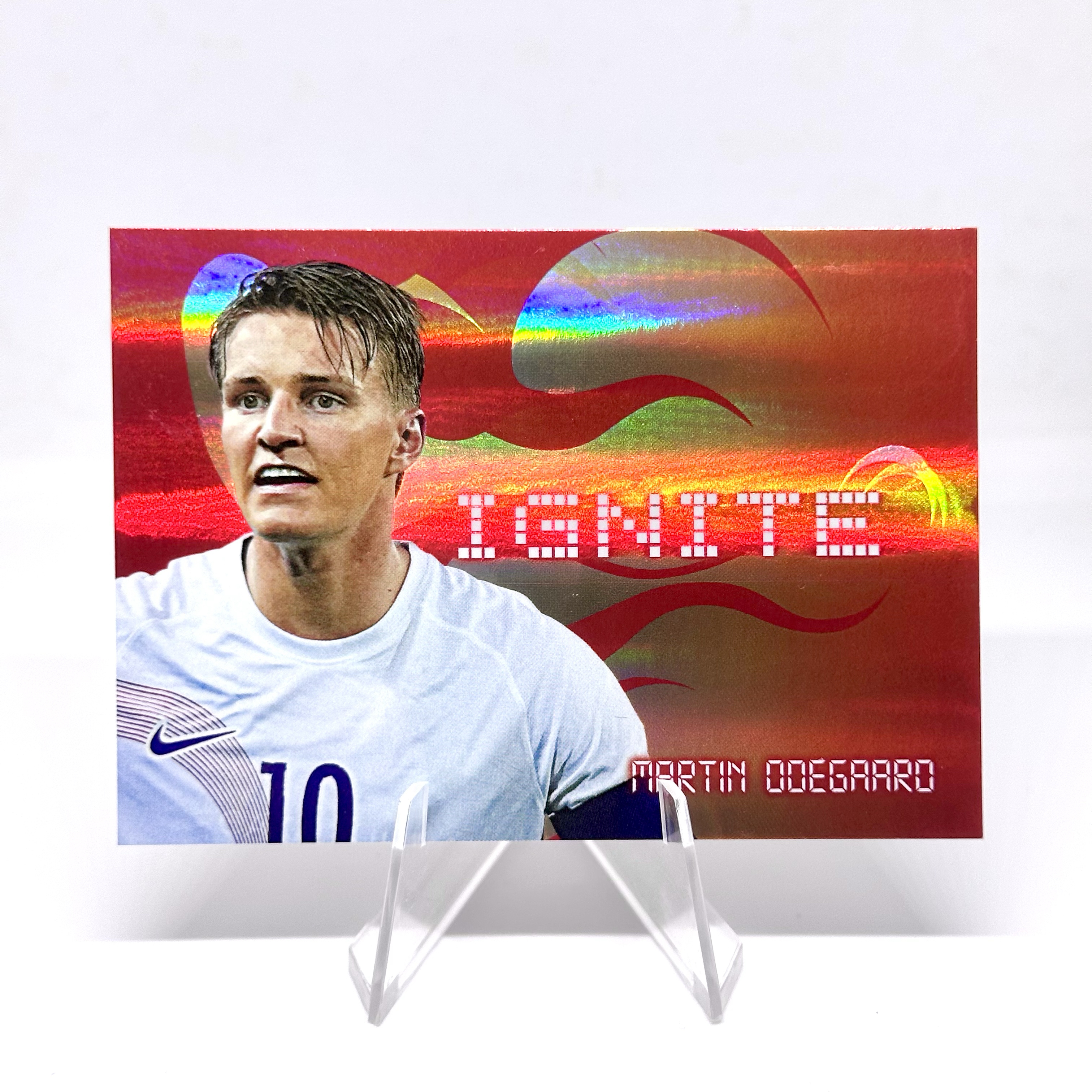 2024 futera Diamond Box 1of1 Norway Martin Odegaard IGNITE 01/01 1/1编 厄德高 挪威 限量一盒的钻石盒中拆出 福特拉 阿森纳 皇马