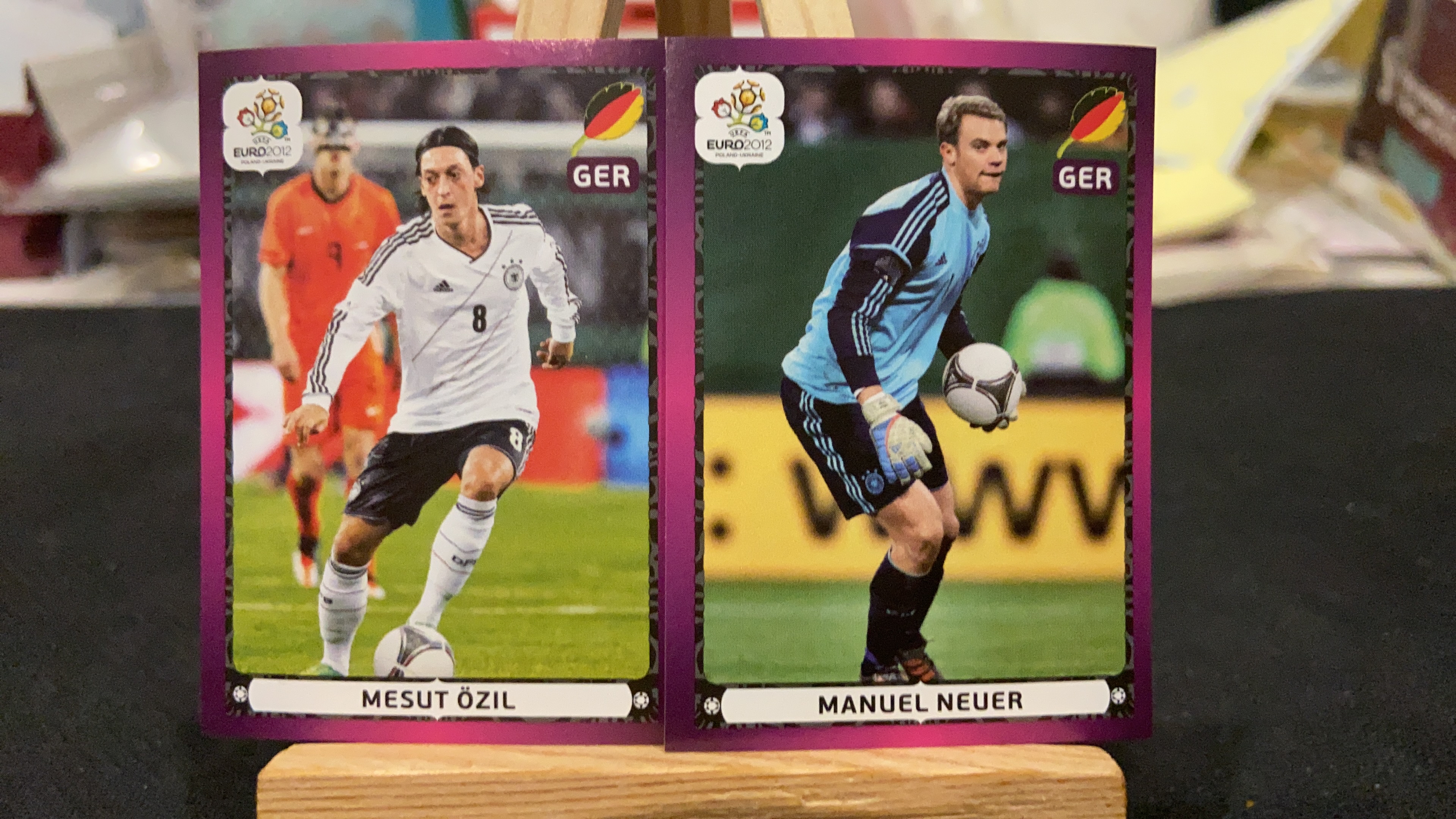 2012 Panini Euro 欧洲杯 贴纸 【不累计】 德国 拜仁 诺伊尔 272 大比例 凑套