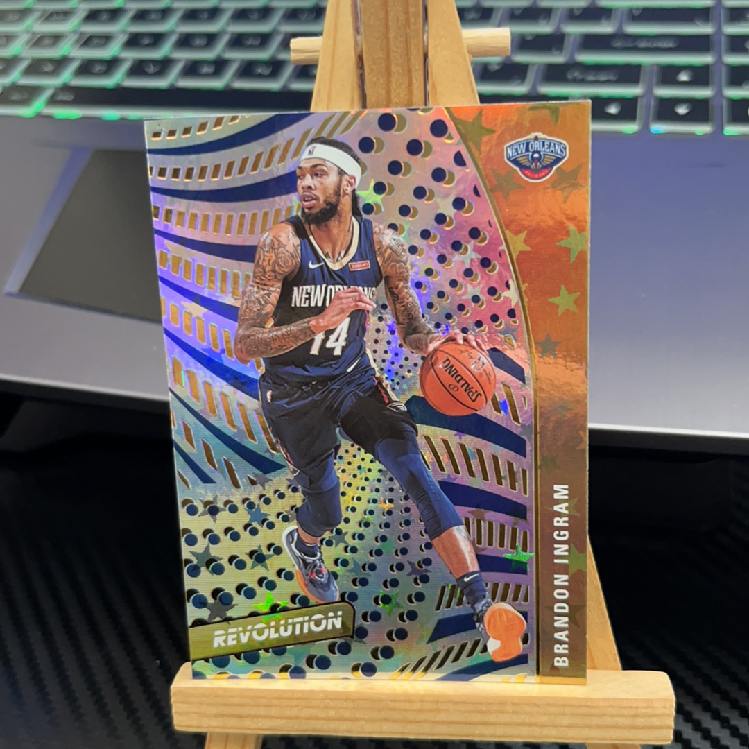 2020-21 Panini Revolution Brandon Ingram 英格拉姆 鹈鹕 银折 折射 革命系列 卡品如图 凑图必备 值得收藏!免费代卖!