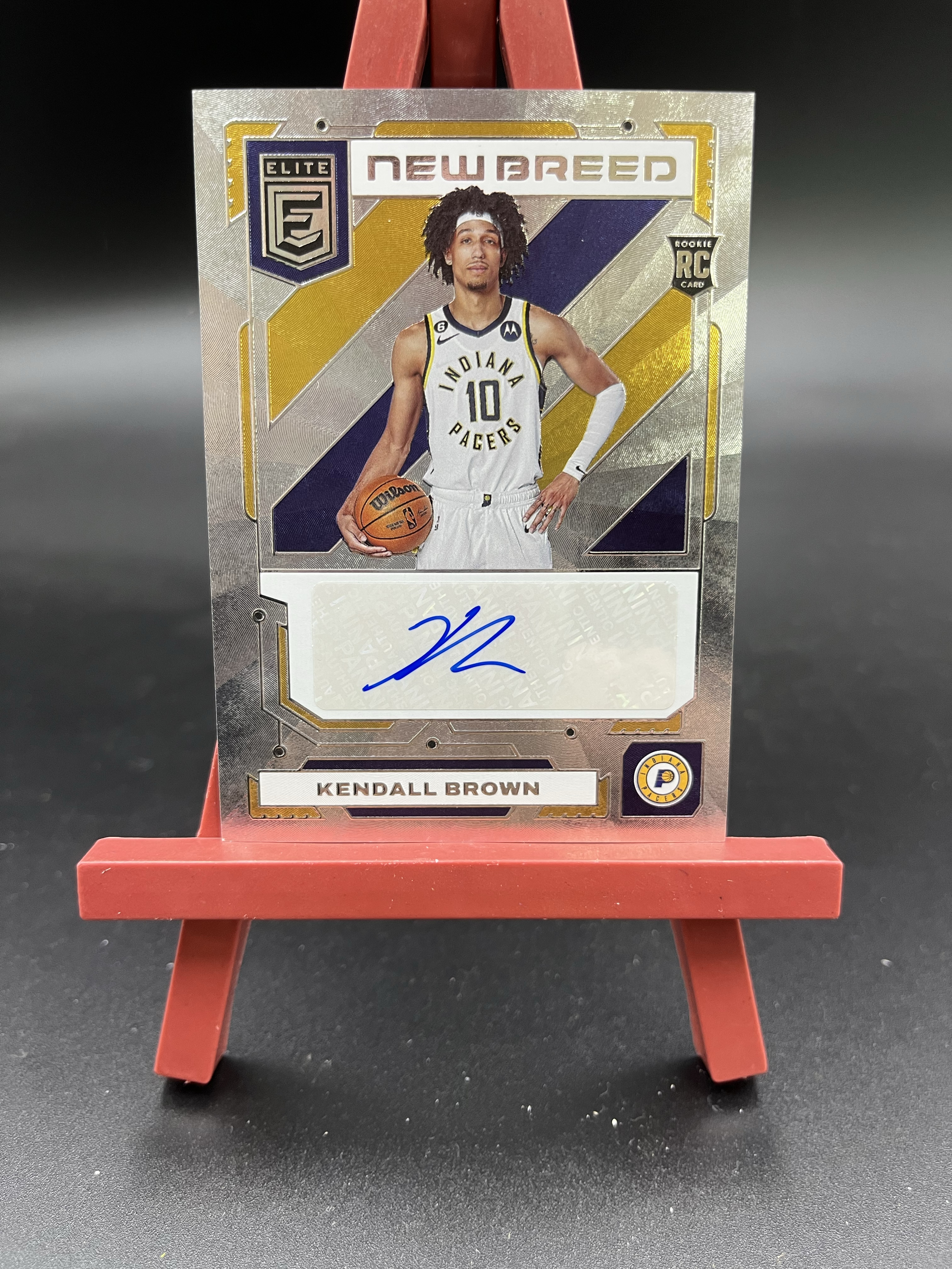 2022-23 Panini Elite Kendall Brown 精英 肯达尔 布朗 RC新秀 贴签 签字 步行者 卡品如图【优质签字专场】04WZ