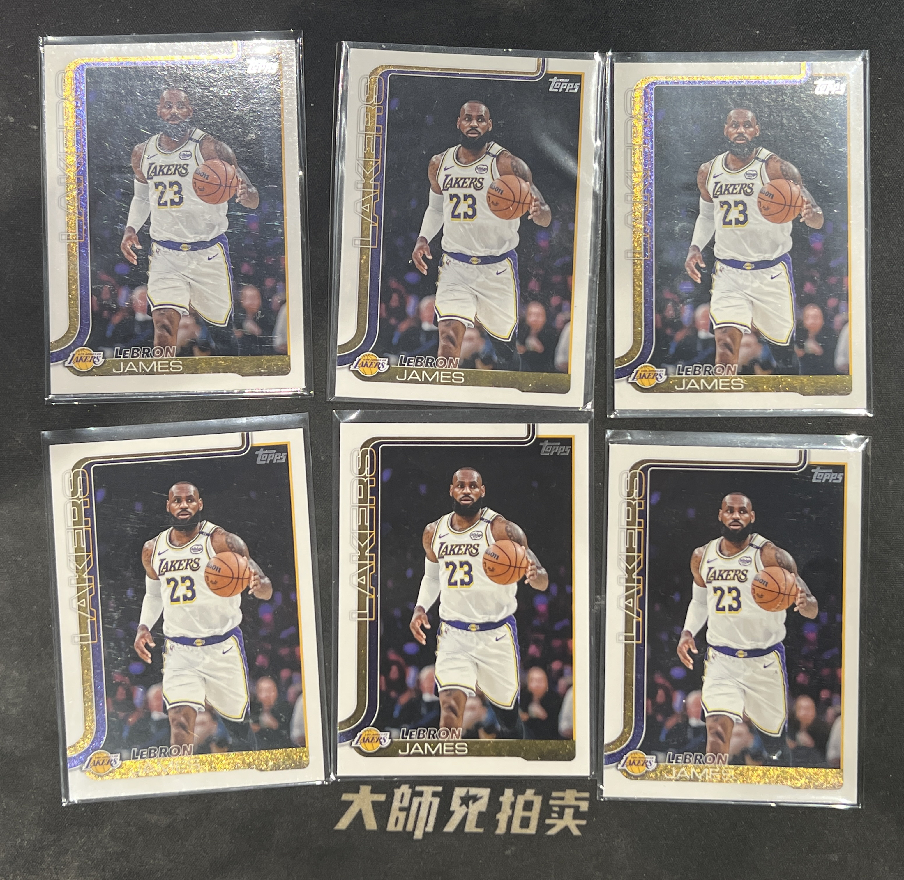 【大師兄拍賣】2025 Topps LeBron James 湖人 勒布朗 詹姆斯 base  lot打包 卡品如圖-茶導-