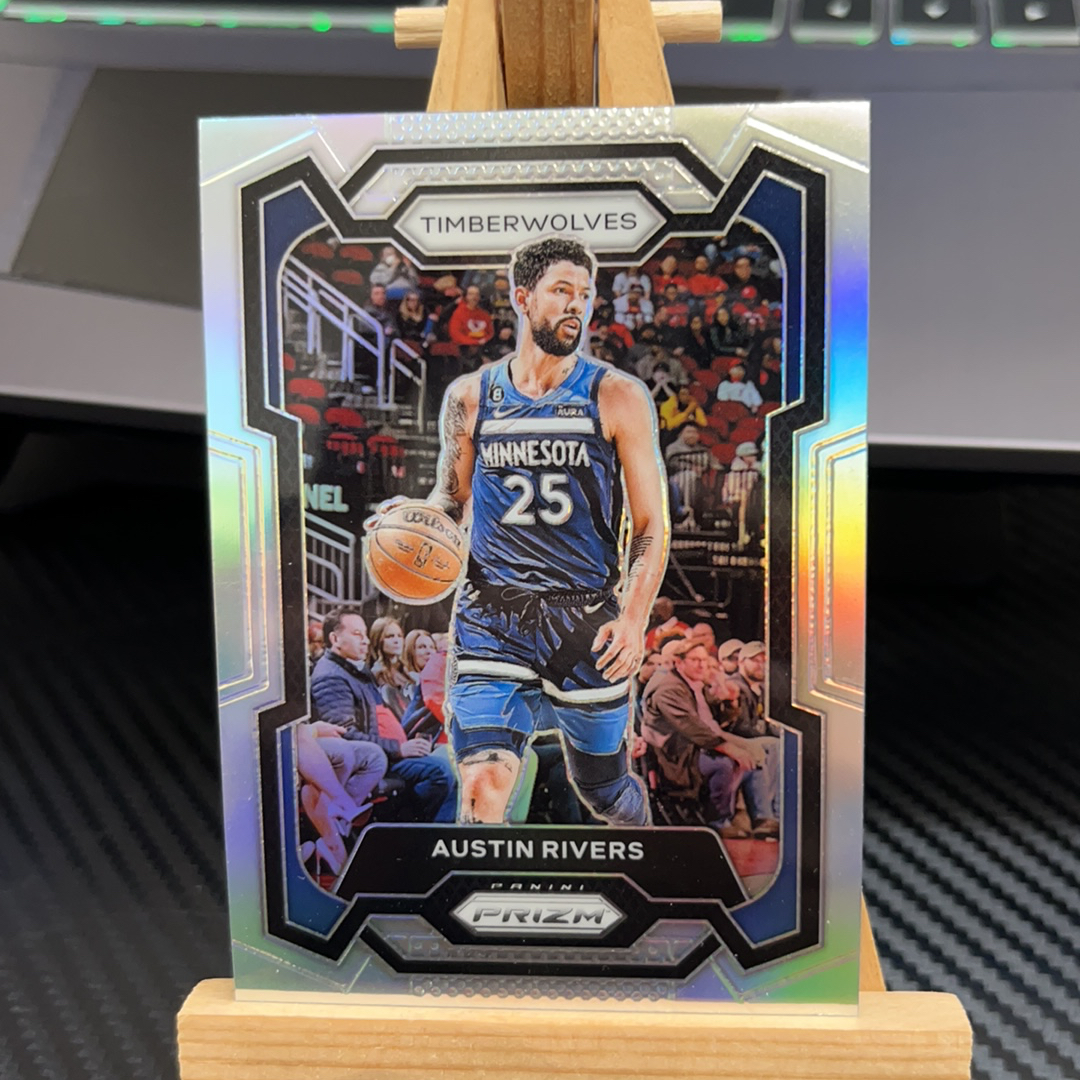 2023-24 Panini Prizm Austin Rivers 奥斯汀 里弗斯 森林狼 湖人 银折 折射 prizm系列 pz 卡品如图 凑图必备 值得收藏!免费代卖!