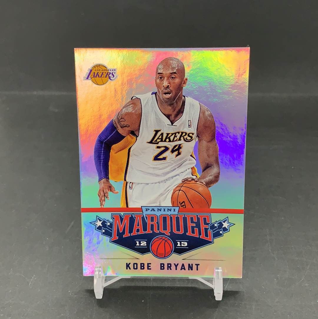 【DC拍卖】11.20. CR7 PANINI MARQUEE 马奎系列 经典折射卡 实卡美如画 kobe 名人堂传奇巨星 湖人王朝领军人物 黑曼巴 科比 布莱恩特