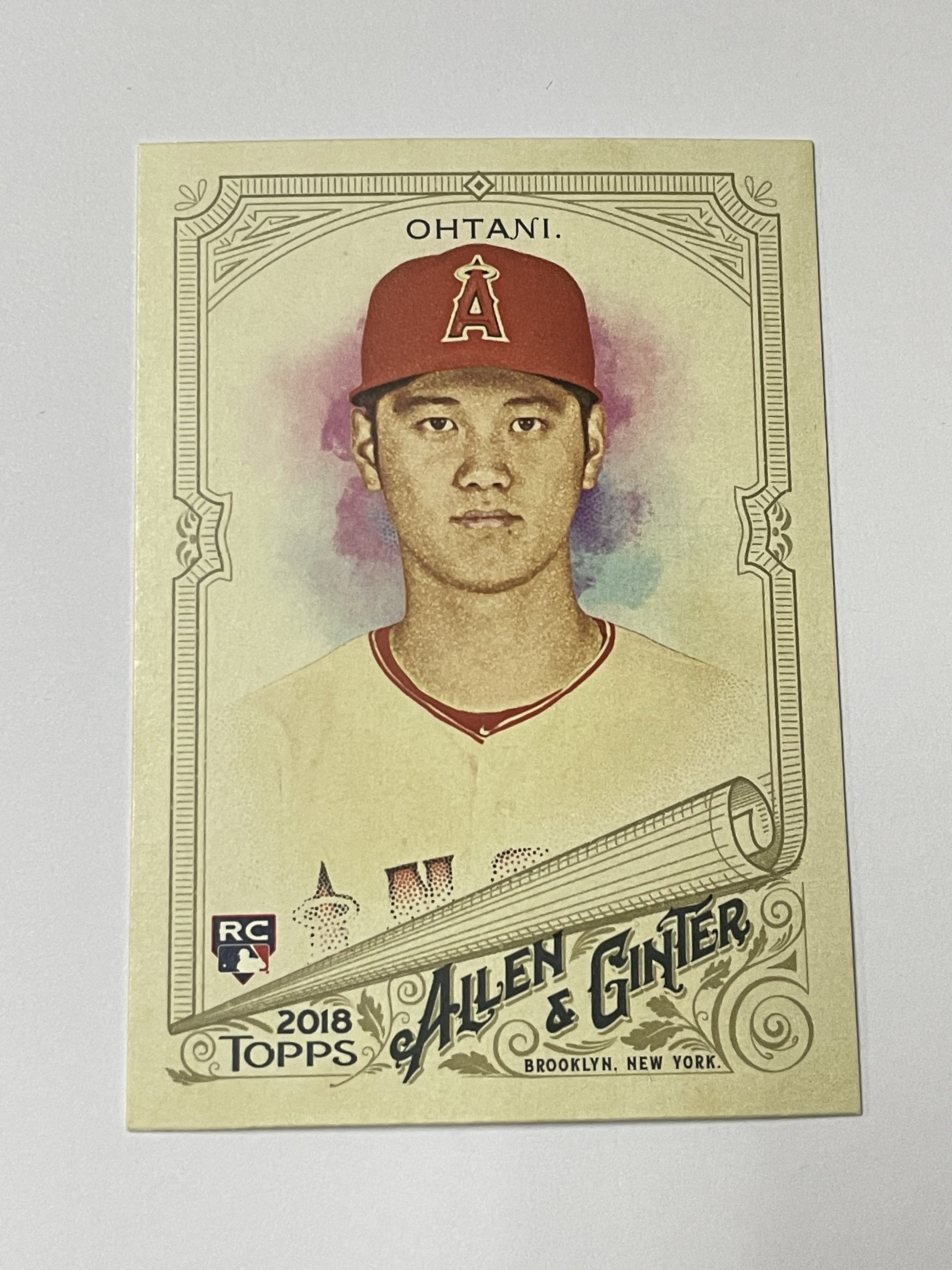 2018 Topps Allen & Ginter Shohei Ohtani RC 洛杉矶天使 大谷翔平 新秀 肖像 Base 第二张