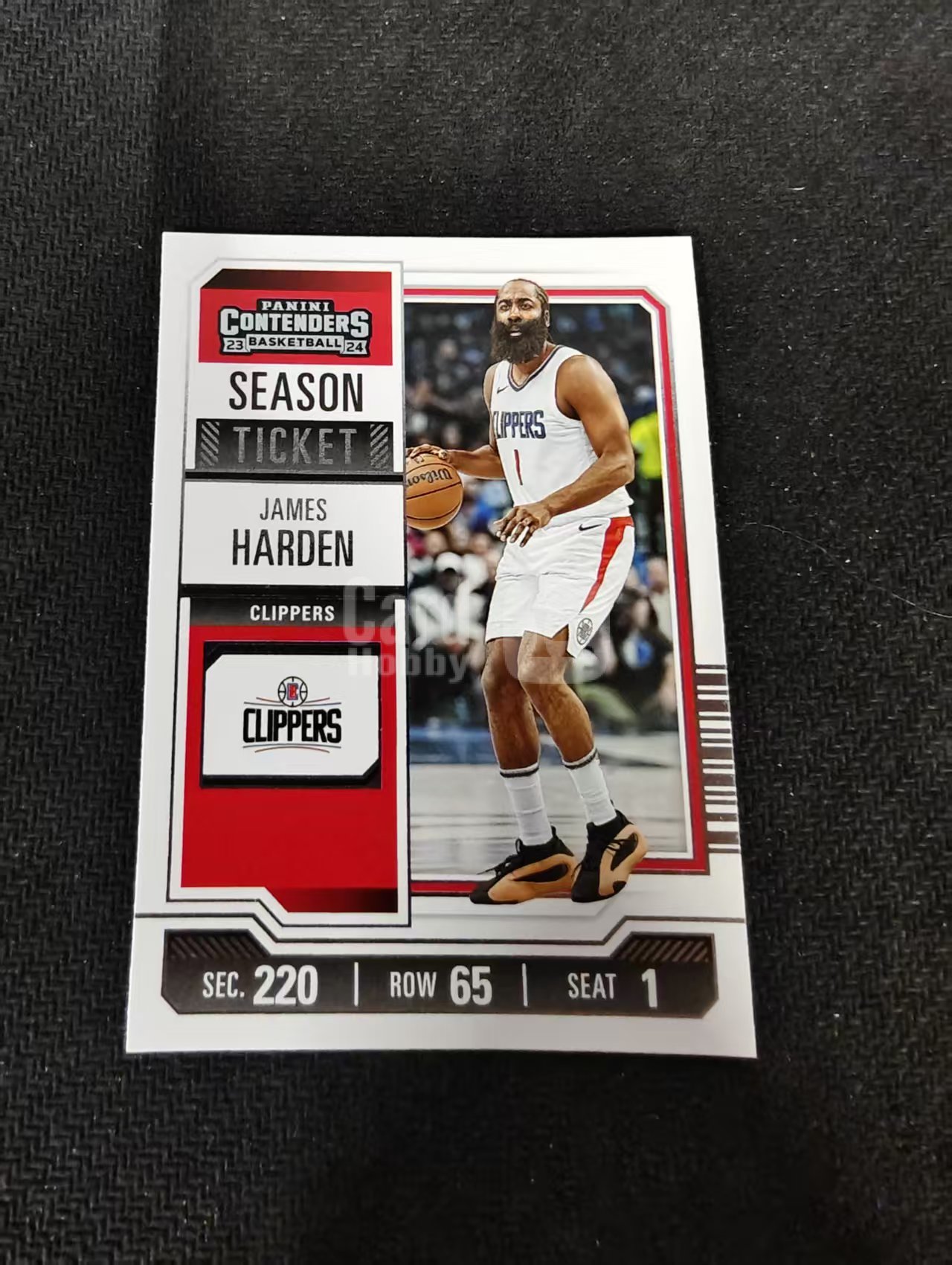 【可合并,不累计】2023-24 Panini Contenders James Harden 球票 快船 詹姆斯 哈登 不保卡品 介意勿拍 #82