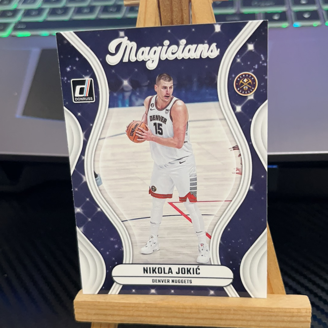 2023-24 Panini Donruss Nikola Jokic 尼古拉 约基奇 掘金 特卡 杜蕾斯系列 卡品如图 凑图必备 值得收藏!免费代卖!
