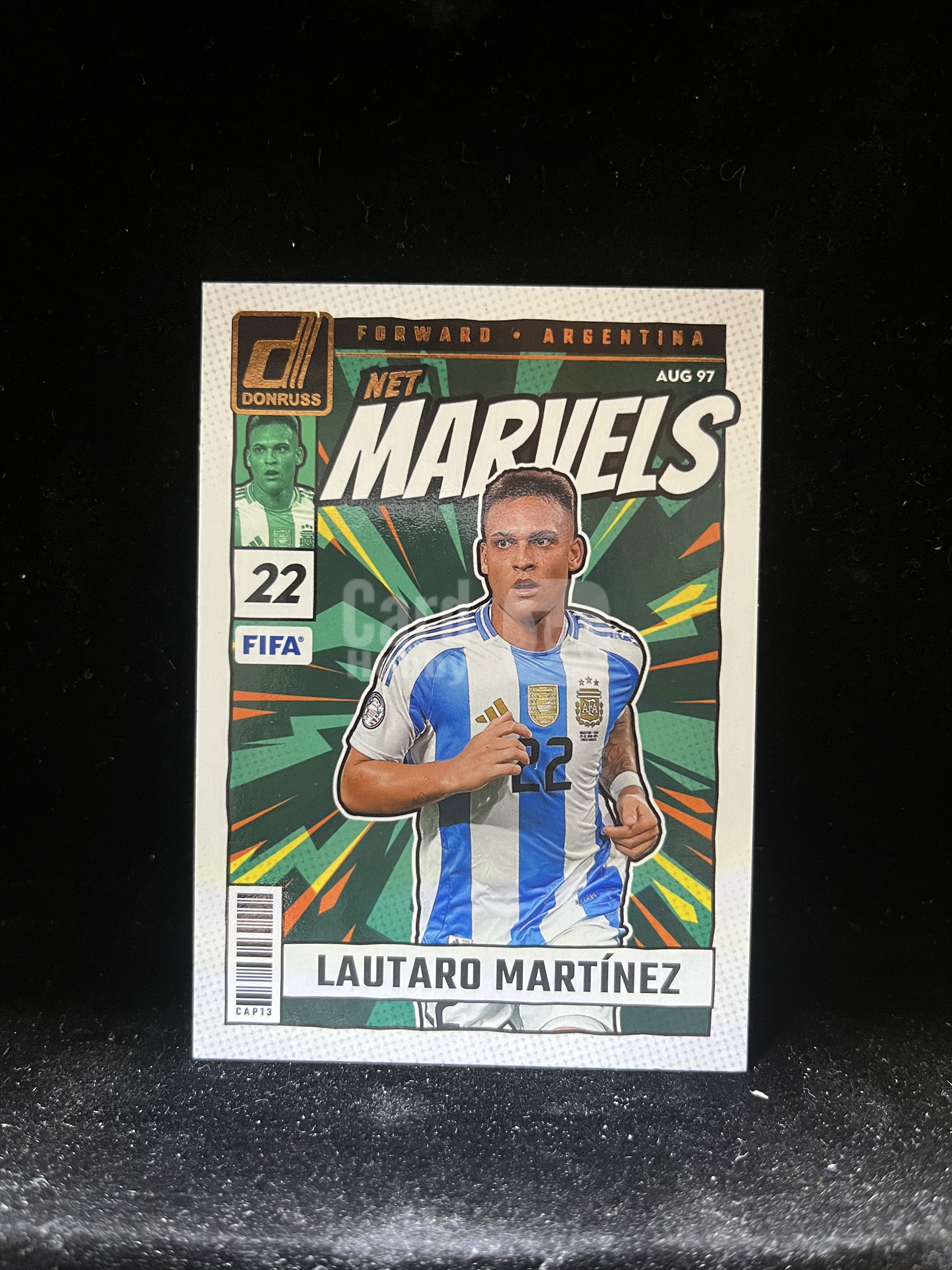 免费代拍 2024 Donruss FIFA 劳塔罗·马丁内斯 Lautaro Martínez Net Marvels 卡品如图#A975