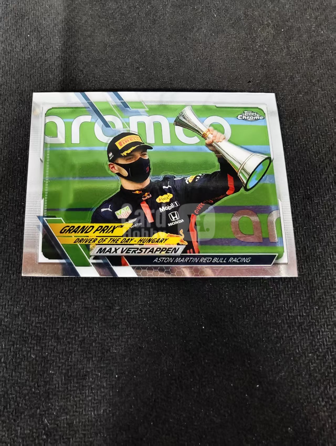 2021 Topps Chrome Max Verstappen F1 维斯塔潘 红牛 划痕 边角瑕疵 #168