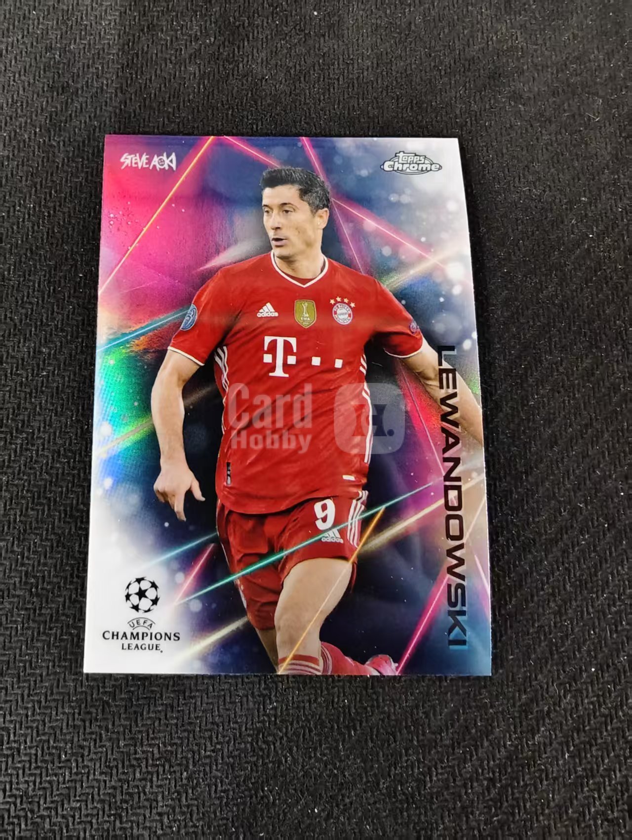 【可合并,不累计】2021 Topps Chrome Robert Lewandowski 拜仁 莱万多夫斯基 欧冠 银折 不保卡品 介意勿拍
