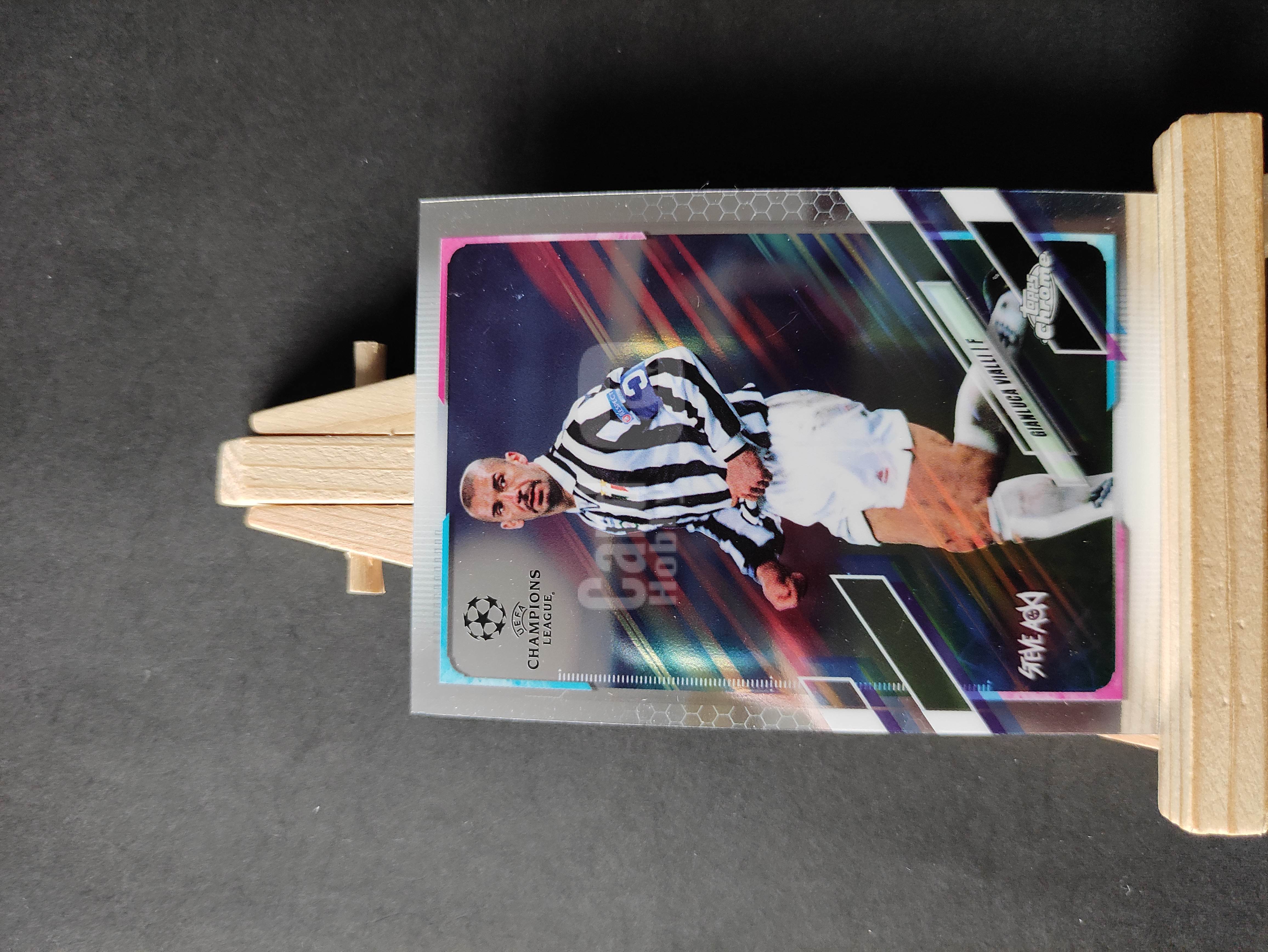 2021 Topps Chrome GIANLUCA VIALLI 【进击卡社】欧战 STEVE AOKI 青木联名 尤文图斯 名宿 维亚利 卡品如图 专收必备