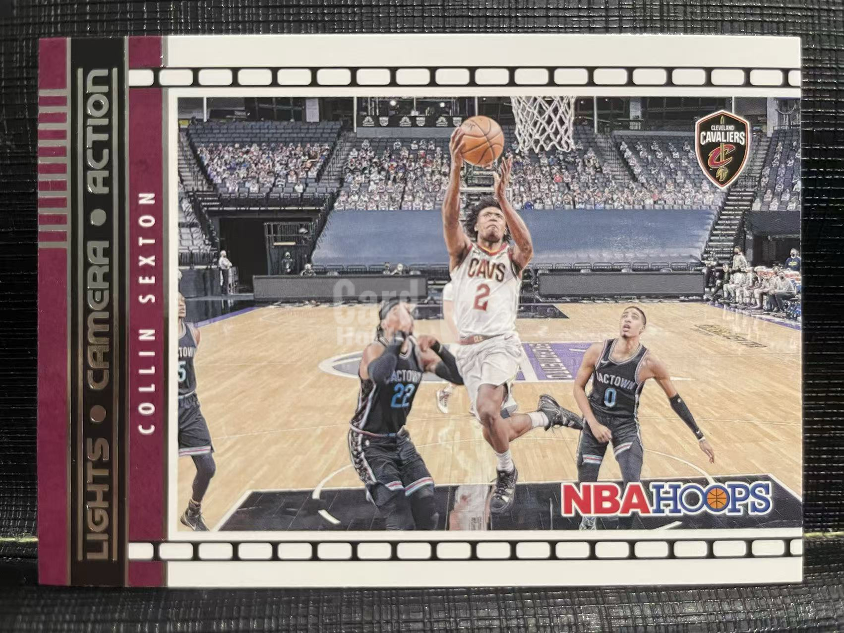 2021-22 Panini NBA Hoops Collin Sexton 骑士 科林 塞克斯顿 特卡！横版！球场选图 非常经典！专收必备🌺好卡收藏 卡品如图 欢迎关注🌺