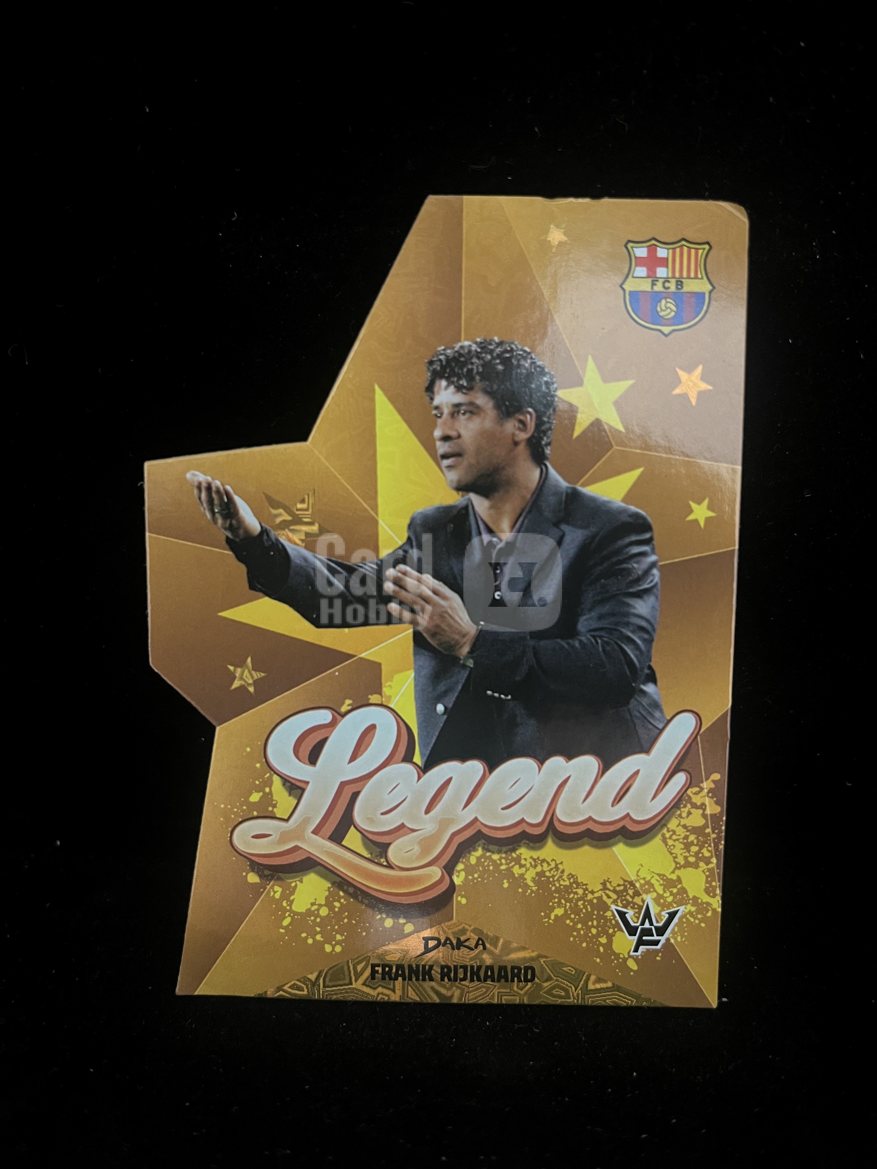 免费代拍 DAKA Barcelona 西甲 里杰卡尔德 Frank Rijkaard 金折 卡品如图#F031