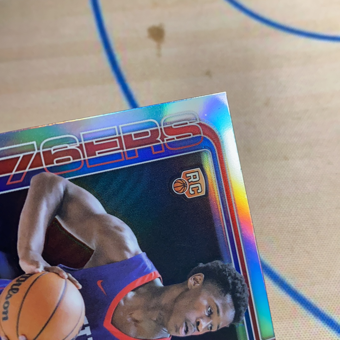 2025-26 Topps Chrome VJ Edgecombe 费城76人 VJ 埃奇库姆 正RC 新秀 银折 #2 卡品如图 凑套必备