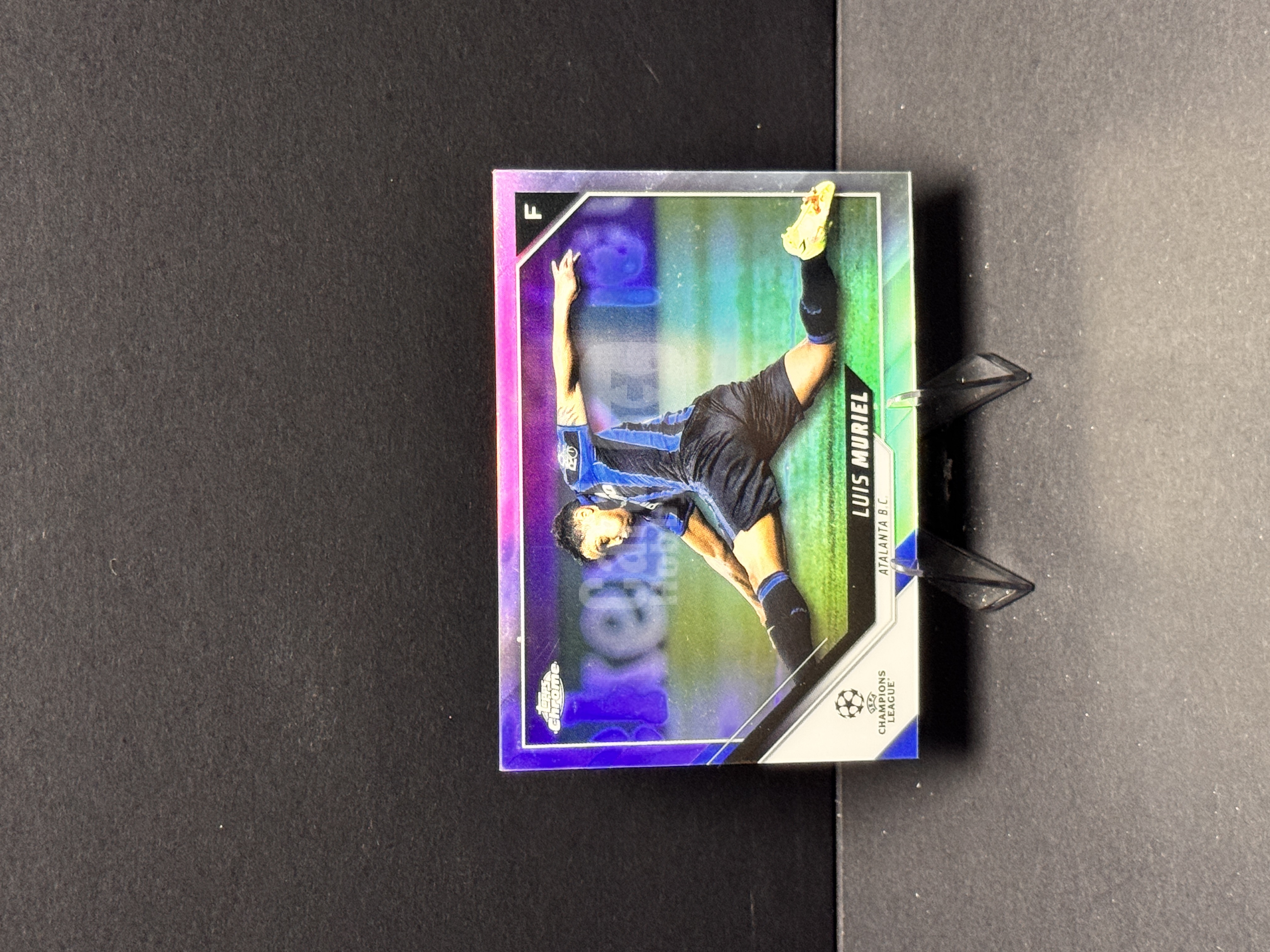 2022 Topps Chrome Luis Muriel 欧冠 TC 路易斯 穆列尔 亚特兰大 银折 折射 实卡精美 收藏必备 划痕瑕疵 卡品如图【代卖】AD3-3